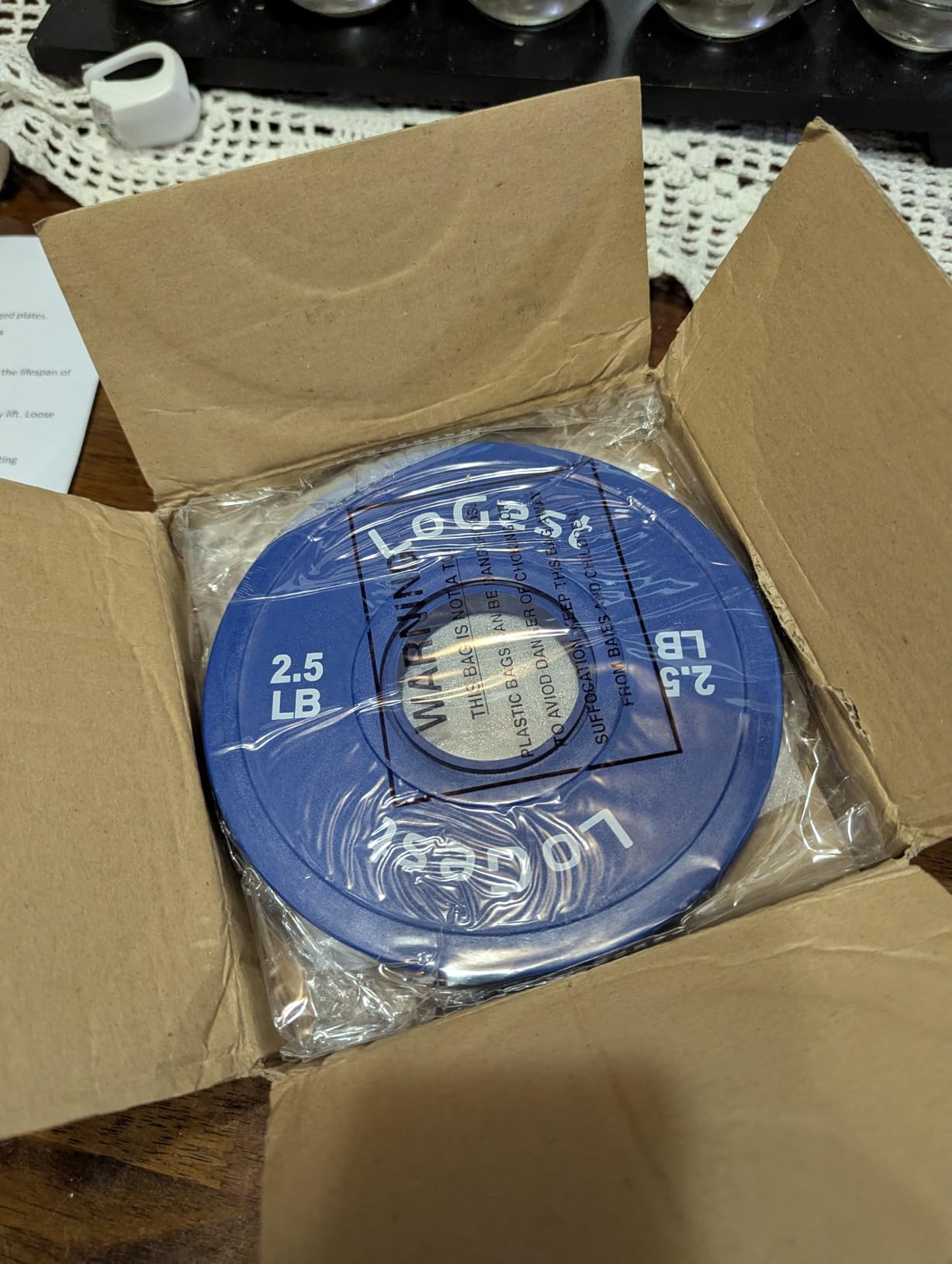 Logest Change Weight Plates 0.50LB 1.25LB 2.5LB 5LB Set Weight Plates for Olympic Bars Perfect for Strength Training Weight Plates Exercise Balance Increase Fractional Plate Olympic Bumper Plates customer photo 2
