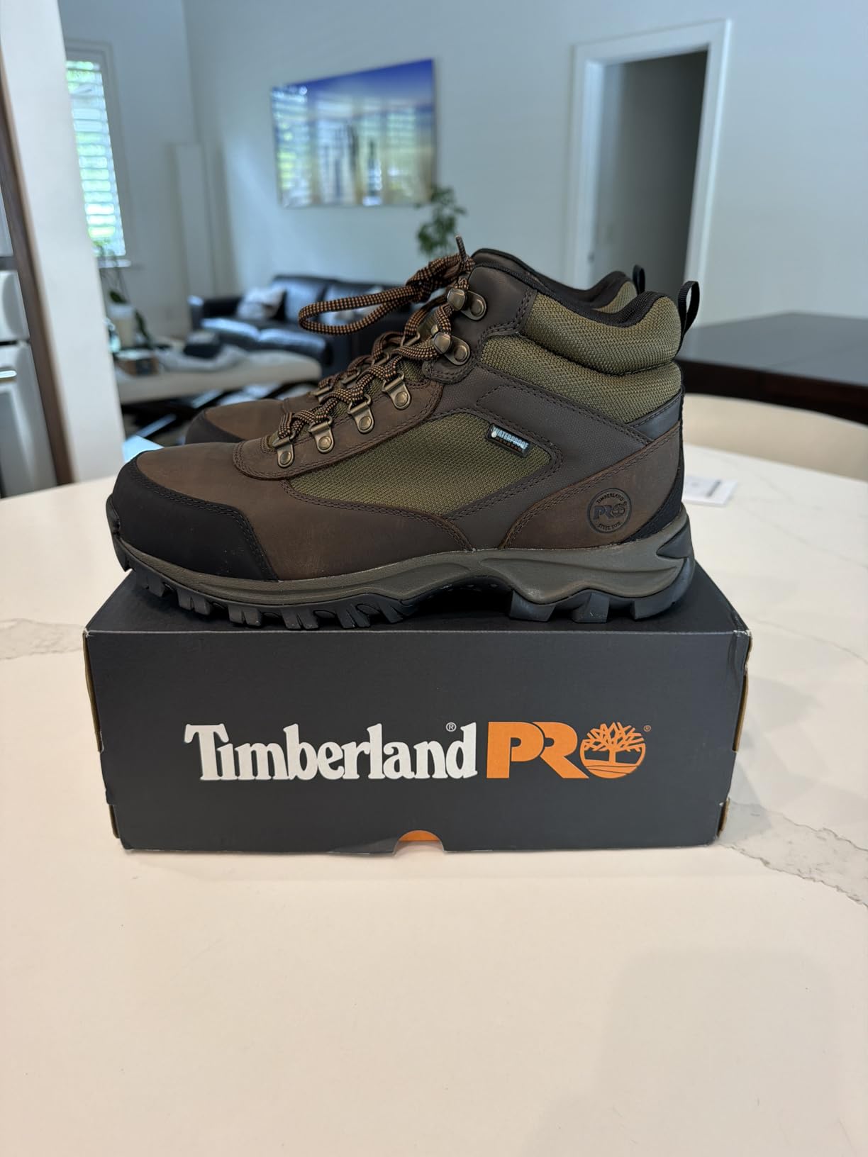 Timberland PRO Men's Keele Ridge Steel Safety Toe Waterproof Industrial Hiking Boot customer photo 2