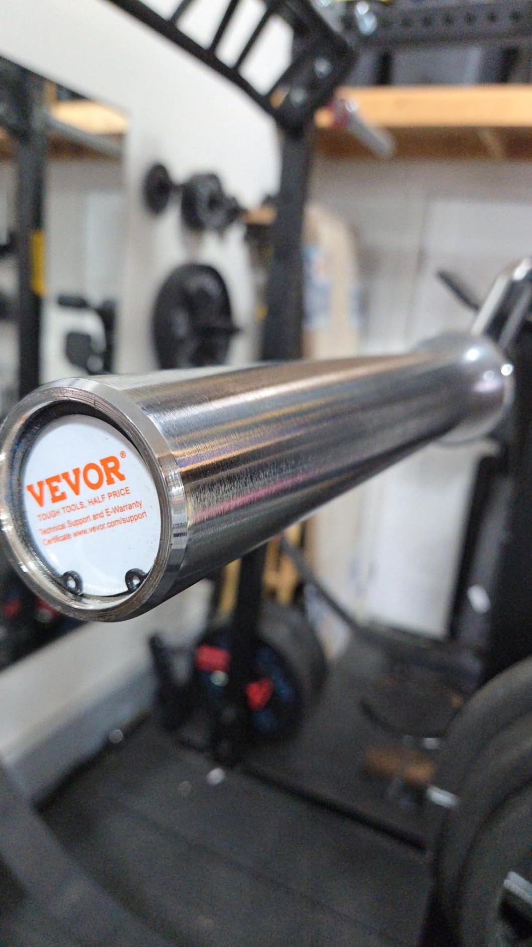 VEVOR Safety Squat Bar, 700 & 1500 LBS, Plus 500 LBS Hex Barbell Trap Bar, Ideal for Squats, Deadlifts, Lunges, Rehab customer photo 1