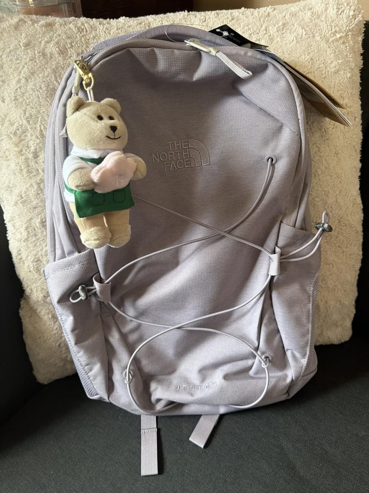 The North Face Women's Jester Everyday Backpack, Mn Gy Dk Ht/Min Gy-NPF, OS | Commuter Travel Bag, Laptop Sleeve, Water-Repellent customer photo 1