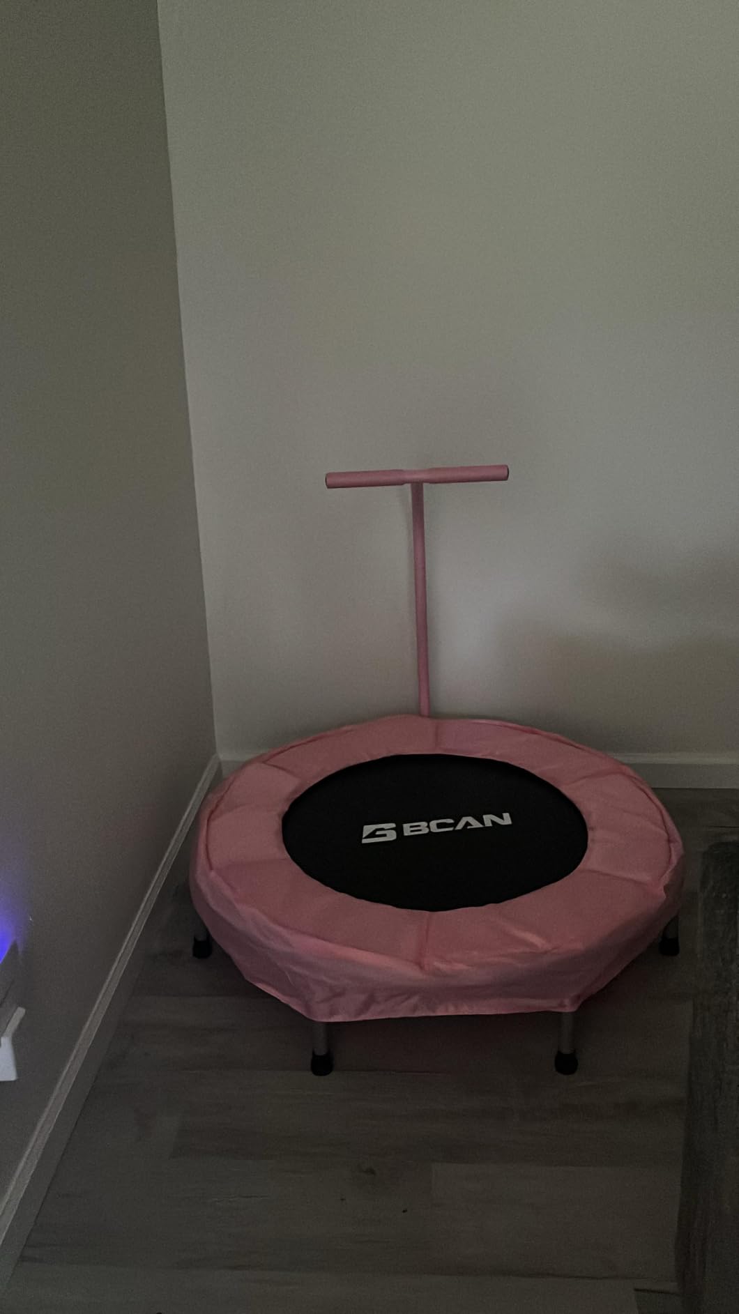 BCAN SP1 36'' Toddler Trampoline, ASTM Certified - Kids Trampoline for Ages 1-6, Foam Handle & Safe Thickened Cover, Mini Trampolines for Kids Indoor, Easy to Assemble| FED Fitness customer photo 1