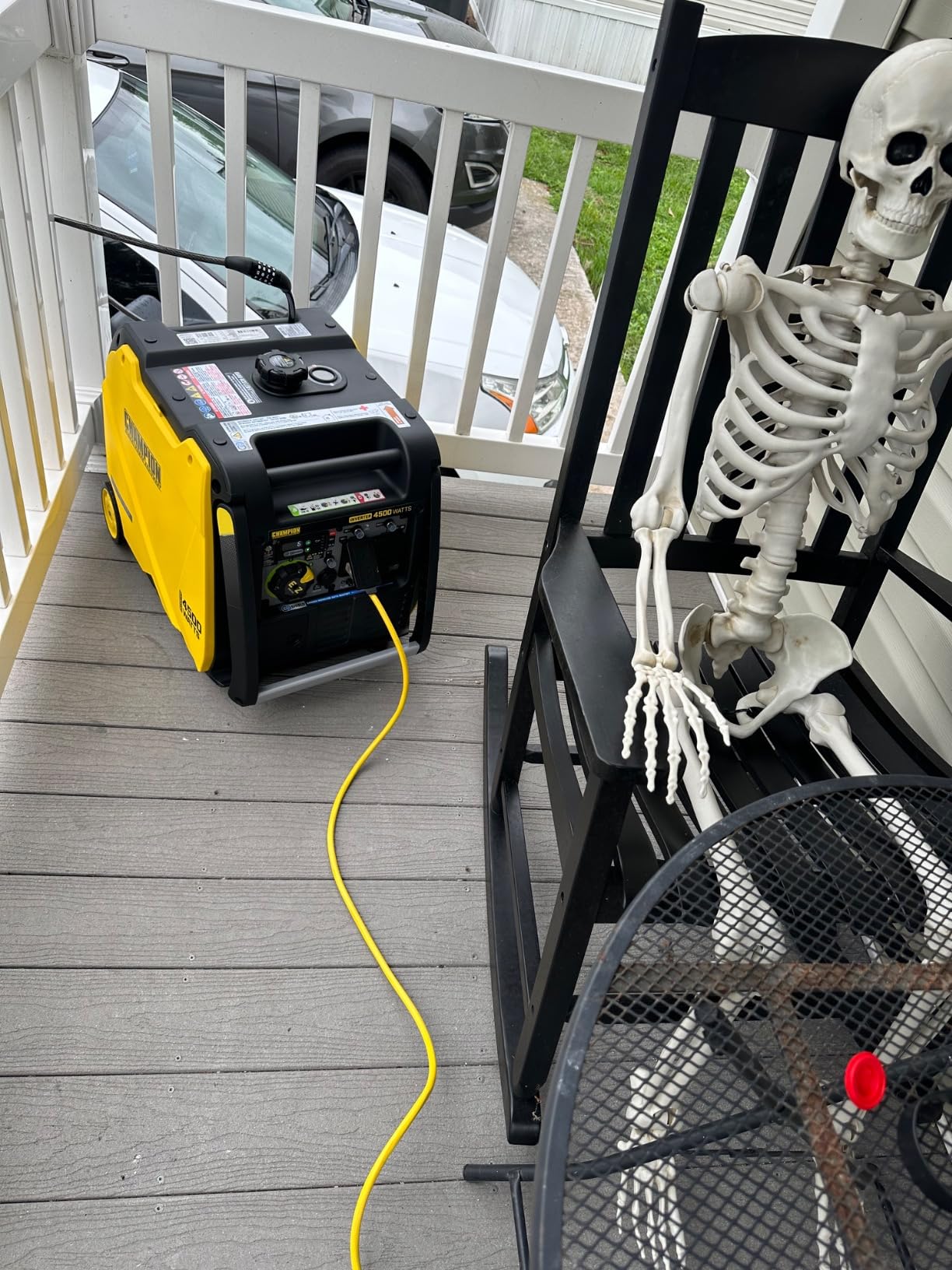 Champion Power Equipment 4500-Watt RV Ready Portable Inverter Generator with Quiet Technology and Free 3-Year Warranty customer photo 2