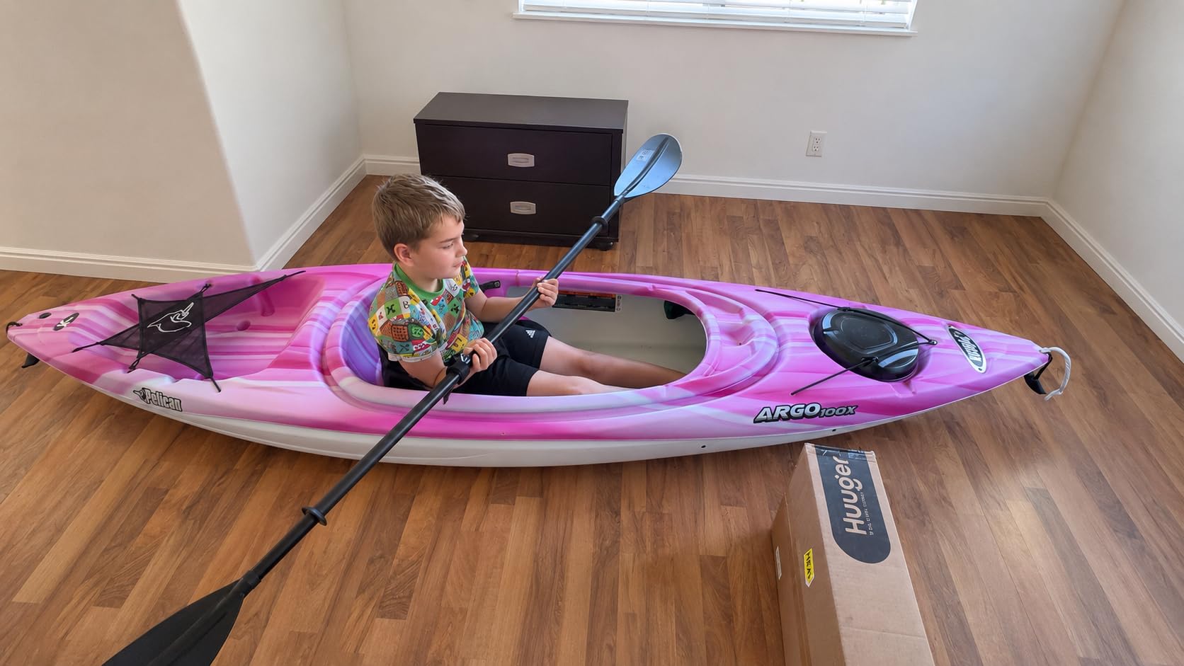 Pelican Argo 100X - Recreational Sit in Kayak - Lightweight Patented Ram-X Material - Ergoform Seating System - 10 ft customer photo 2