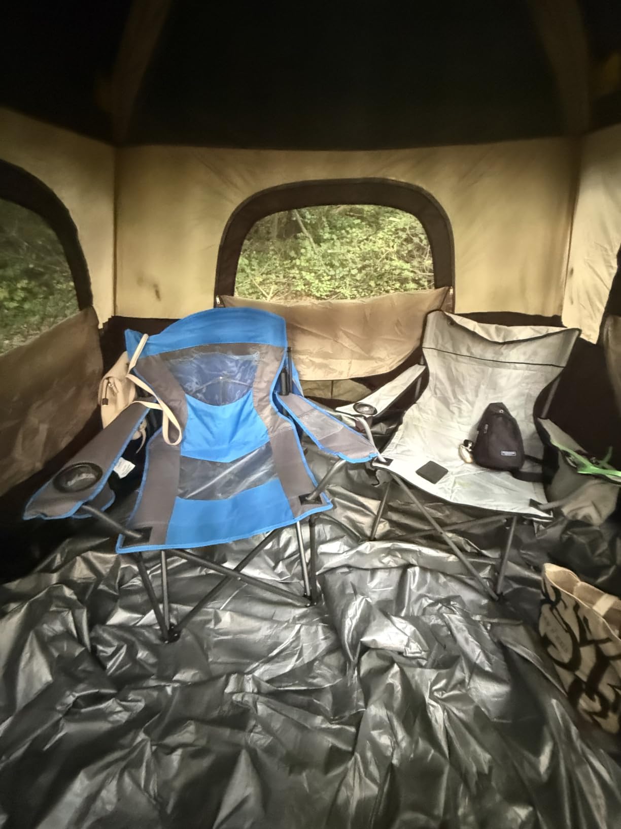 FanttikOutdoor 4 Person Instant Tent for Camping Setup in 60s | Camping Tent with Rainfly & Windproof, Portable Instant Cabin Tent with Carry Bag customer photo 2