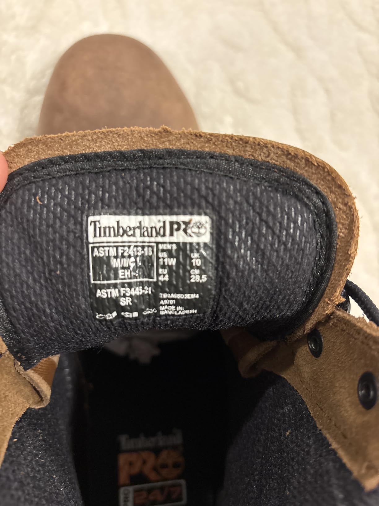 Timberland PRO Montauk 6 Inch Steel Safety Toe customer photo 1