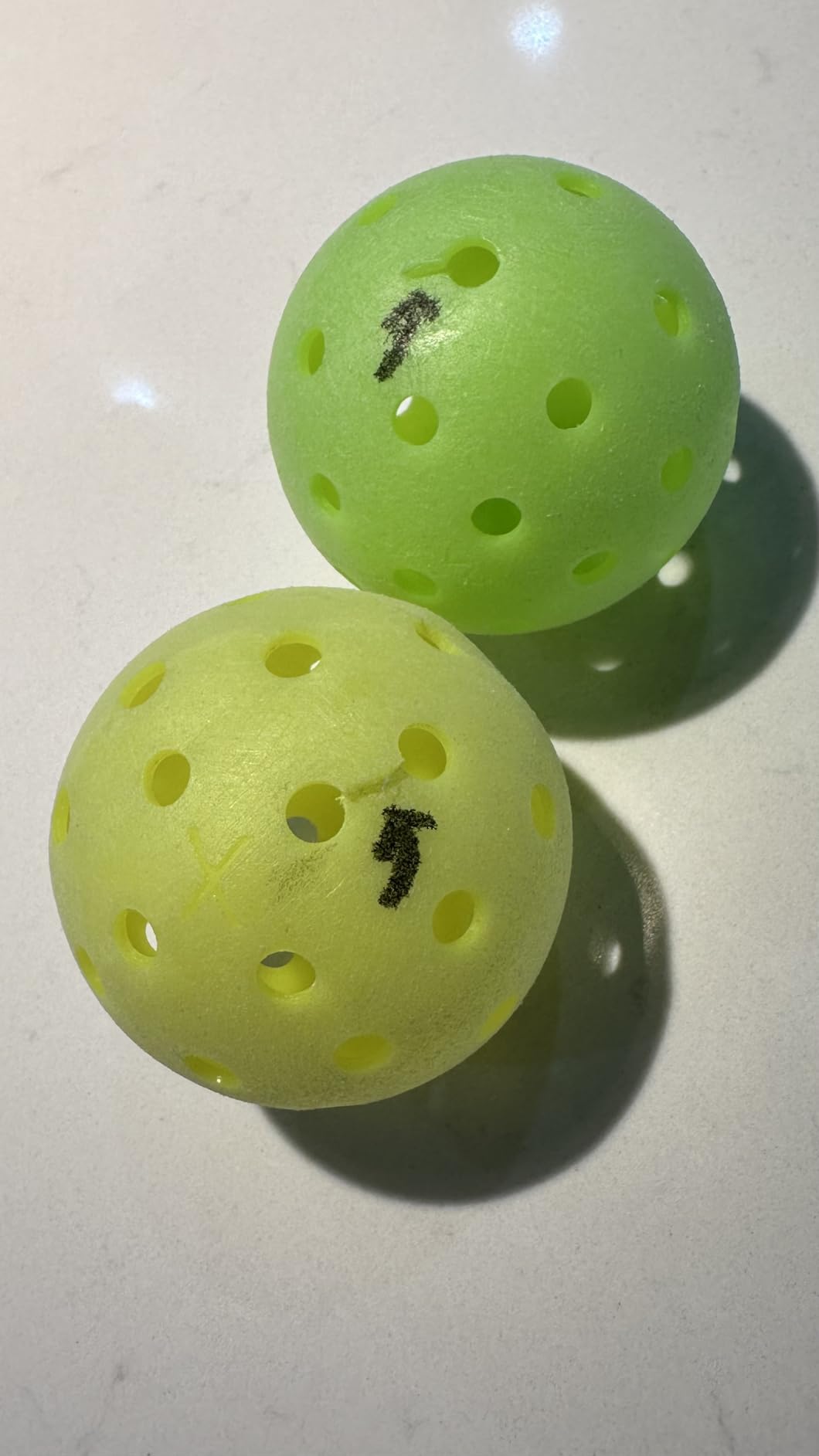 Vulcan | VPRO Flight Outdoor Pickleball Official Ball of the PPA Tour & MLP | 3, 6, 12, 36 & 100 Ball Pack | Hi-Vis Yellow customer photo 2
