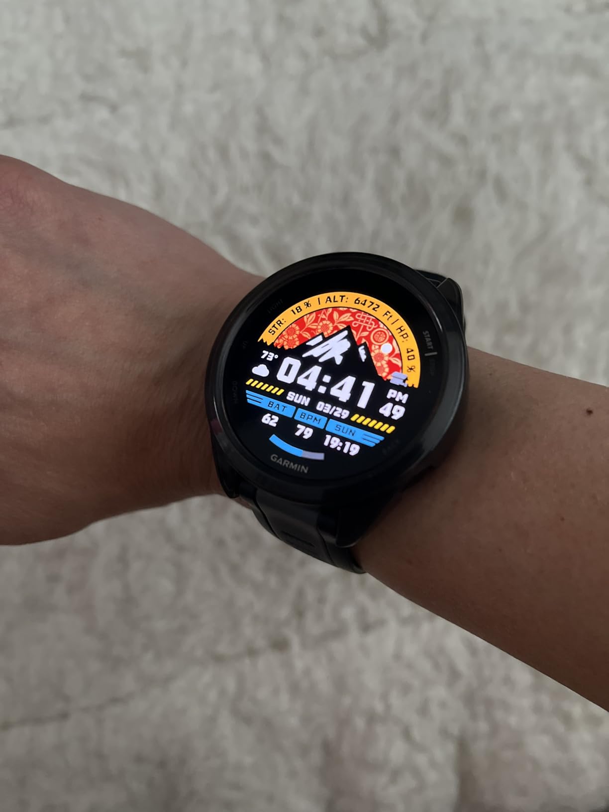 Garmin Forerunner 165 Music, Running Smartwatch, 43mm, Turquoise | Music On Your Wrist, Essential Training & Recovery Features, Built-In GPS for Distance, Pace & Speed, Garmin Coach customer photo 2