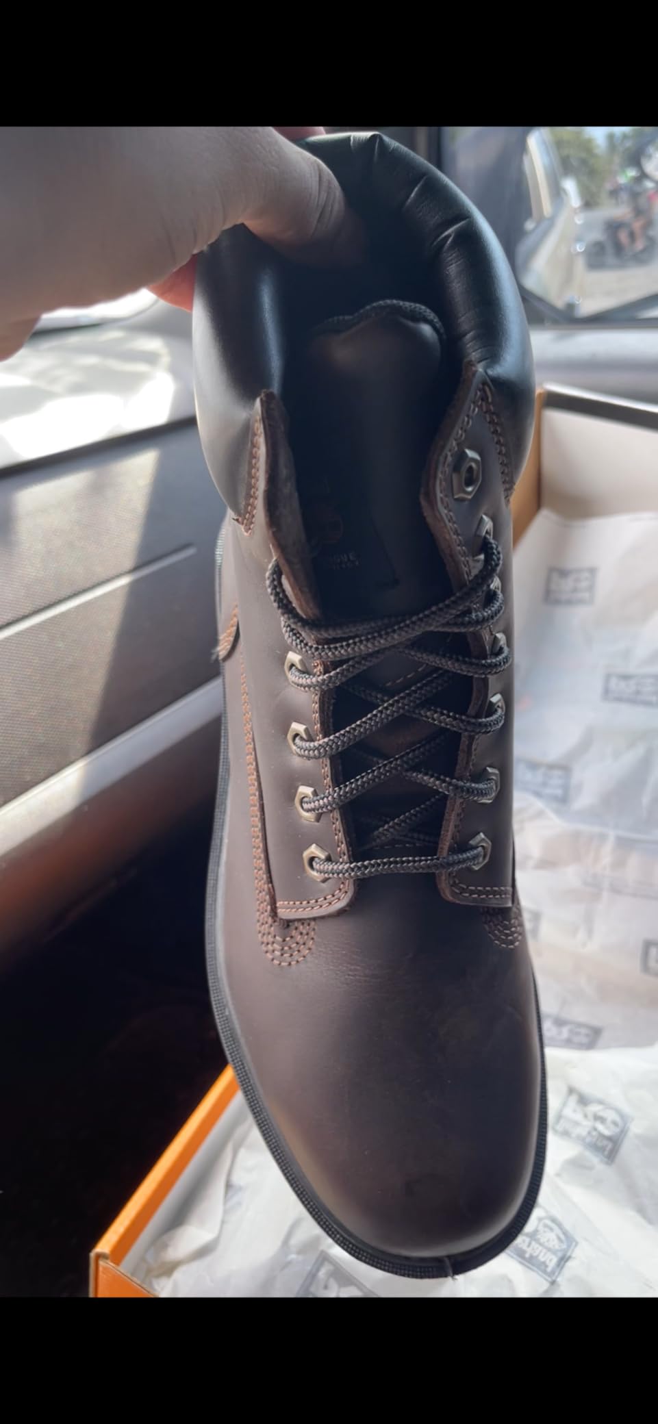 Timberland PRO Men's Direct Attach 6 Inch Steel Safety Toe Insulated Waterproof Industrial Work Boot customer photo 2
