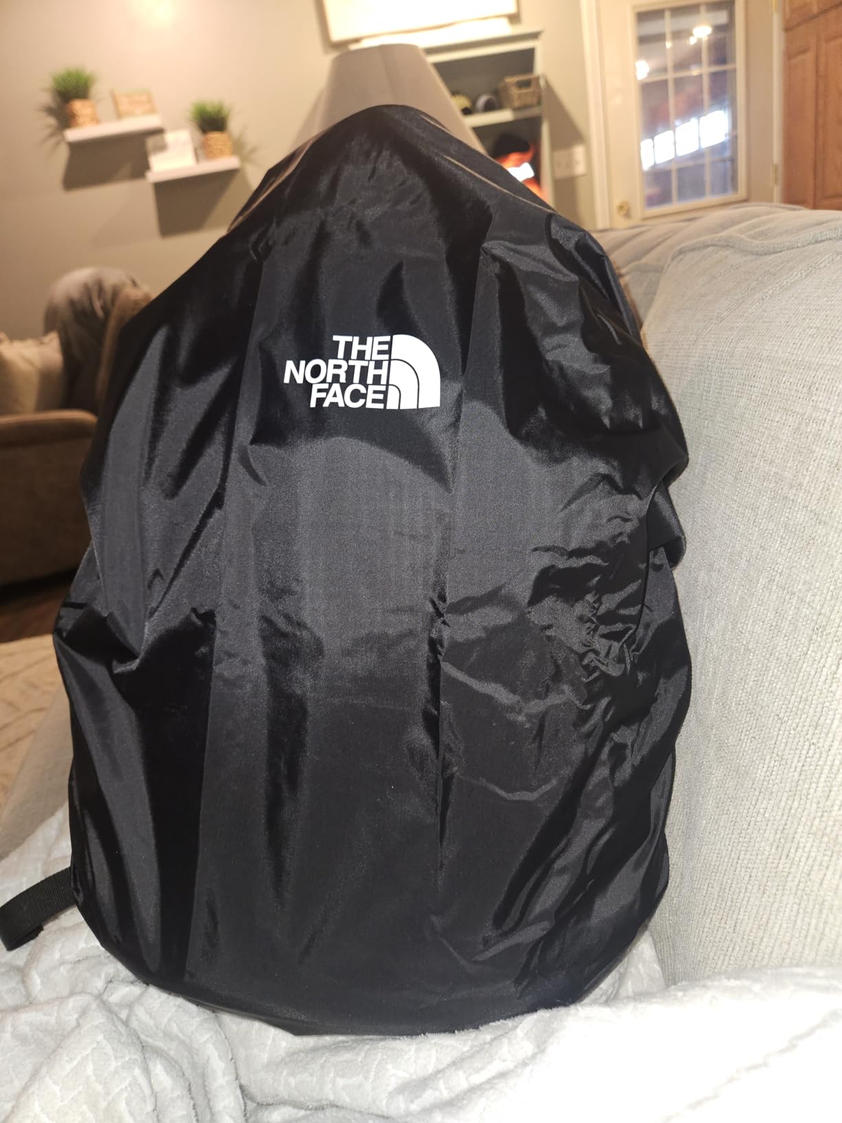 The North Face Fully Waterproof Hiking Backpack Rain Cover, Blk-NPF customer photo 1