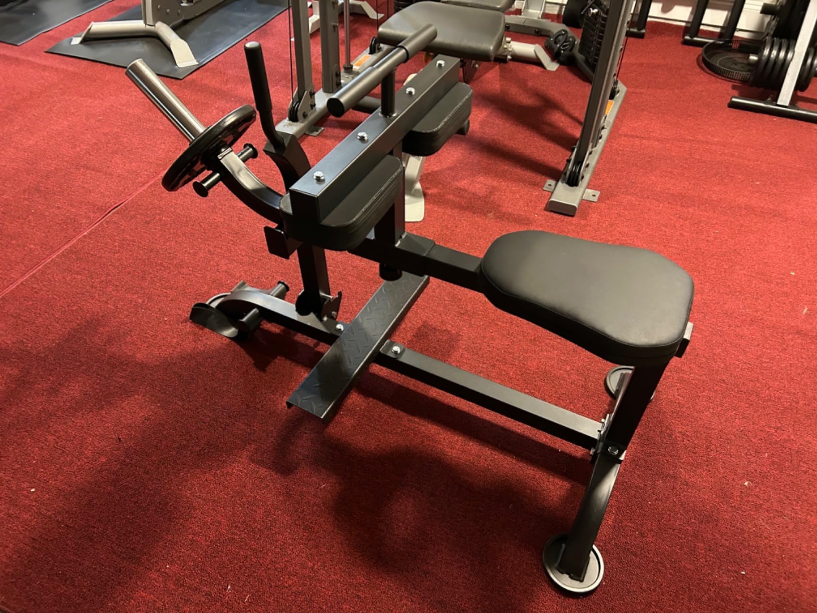 HVO Seated Calf Raise Machine, Dual Resistance System 660LBS | Adjustable Leg Pad, 2