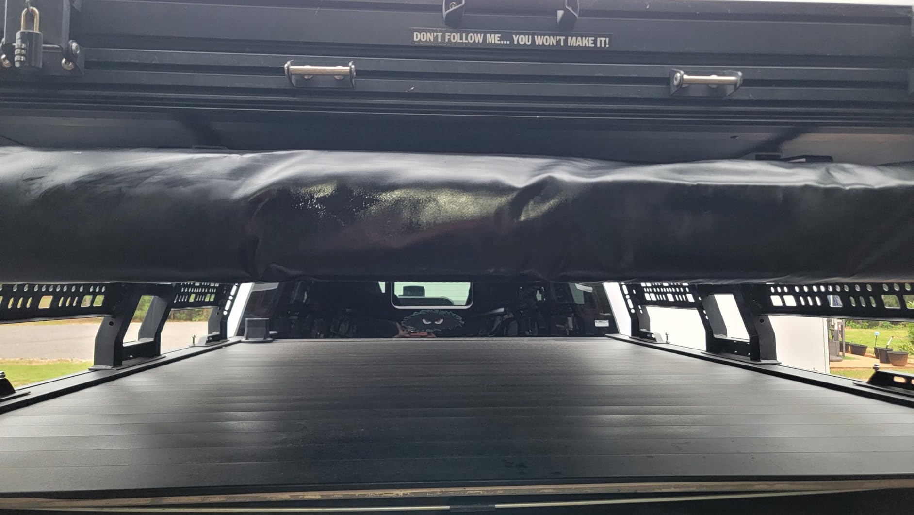 VEVOR Vehicle Awning 4.6'x6.6' Roof Rack Pull-Out Sun Shade UV50+ PU3000mm, Retractable Weatherproof 4x4 Side Awning for SUV Outdoor Camping & Overland (Hardware Included), w/Waterproof Storage Bag customer photo 1