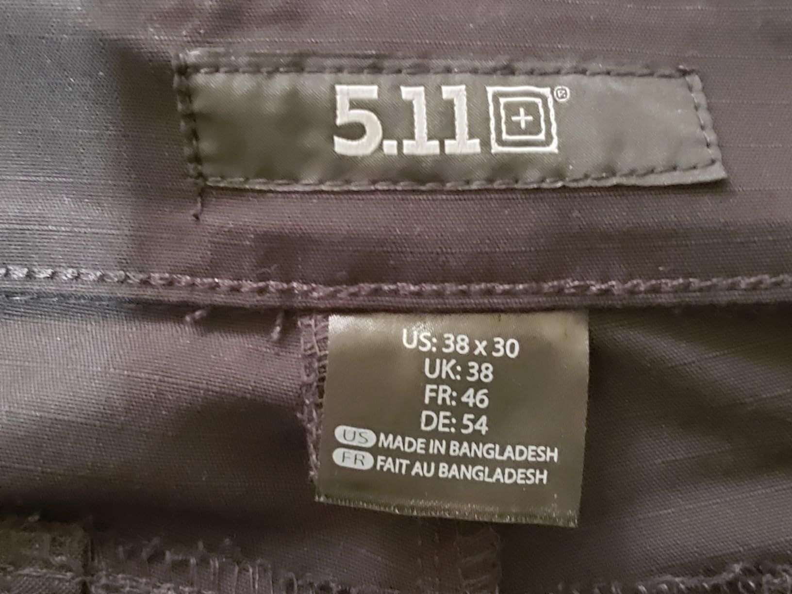 5.11 Tactical Mens ICON Professional Cargo Work Pants, Ripstop Stretch customer photo 1