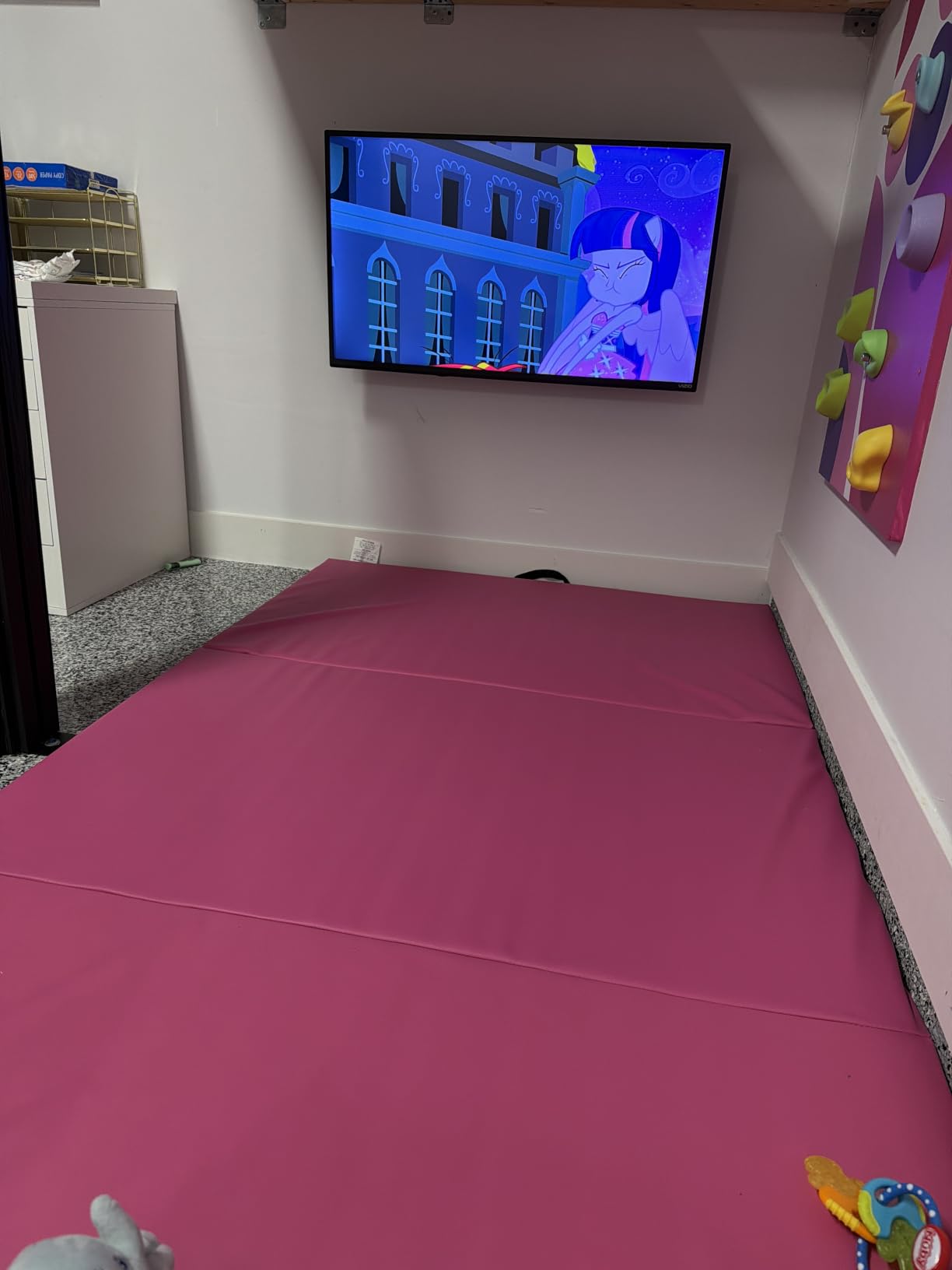 CAP Barbell Folding Mat 10'x4' - Exercise Mat for Gymnastics and Fitness customer photo 2