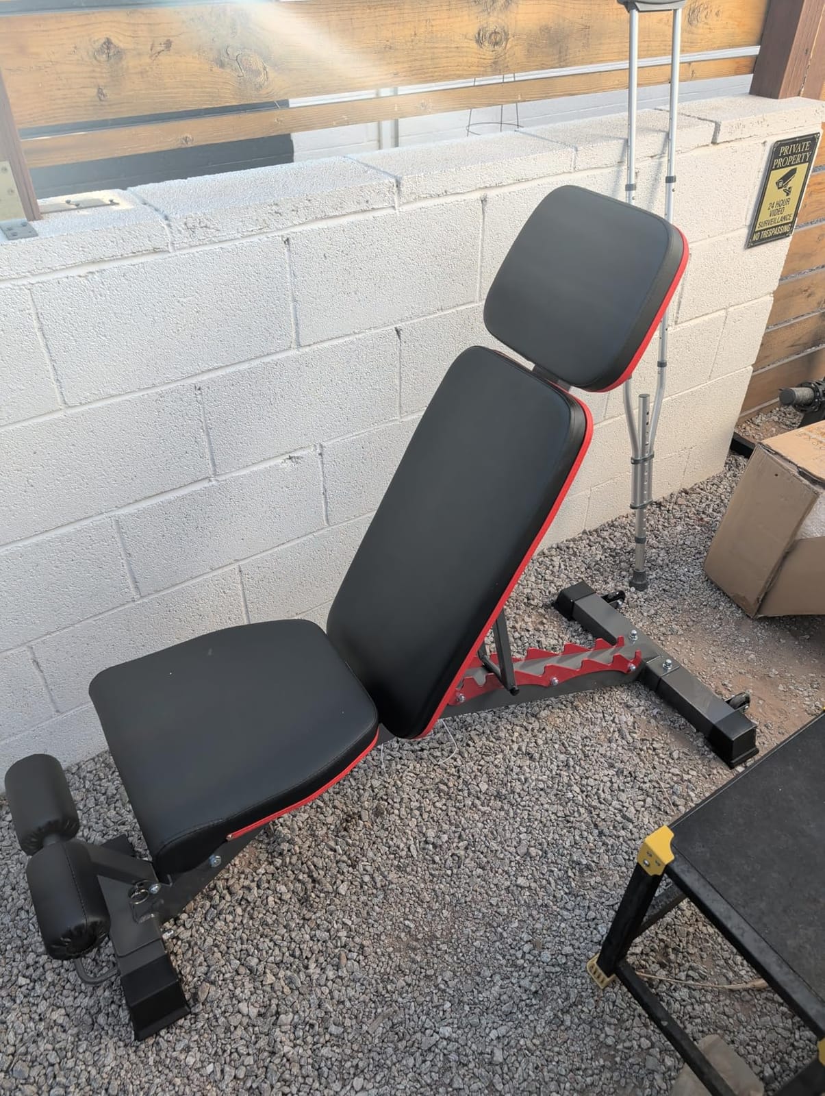 TYRSEN 1200LBS Adjustable Weight Bench Press, Heavy-duty Workout Bench customer photo 1