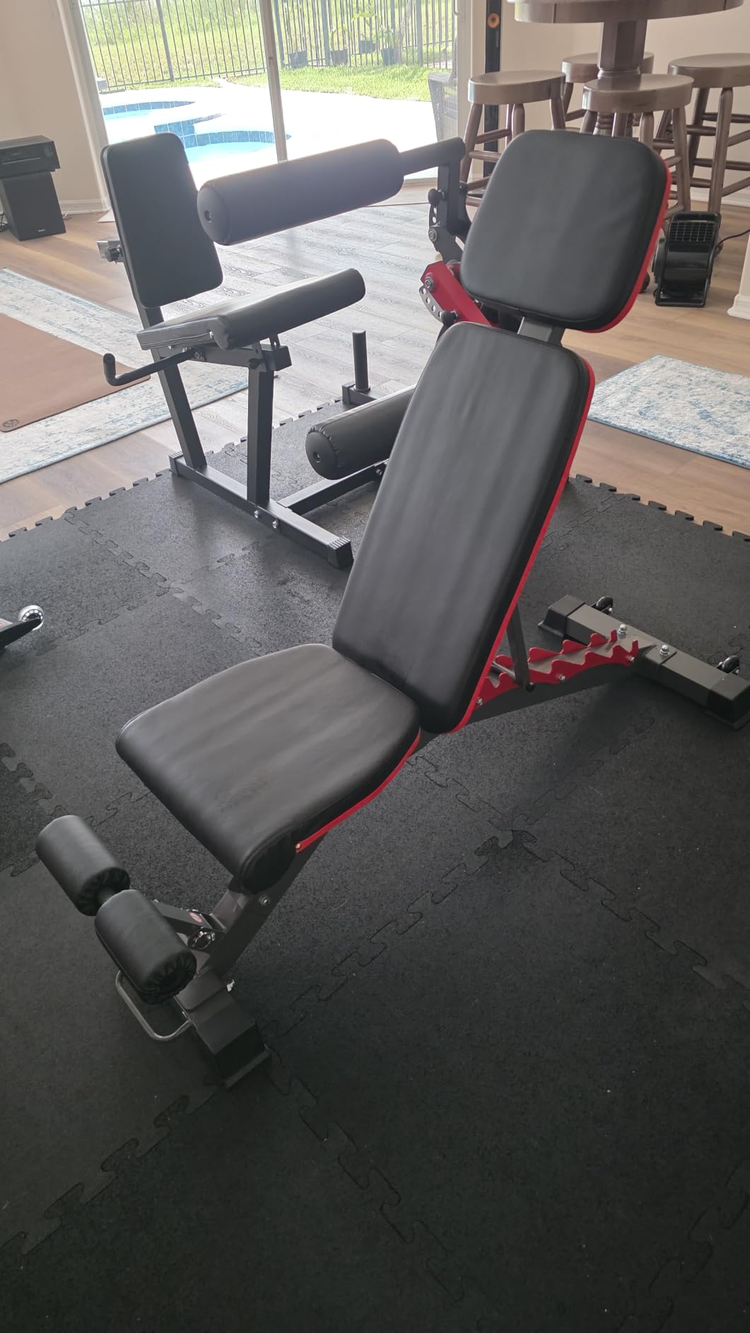 TYRSEN 1200LBS Adjustable Weight Bench Press, Heavy-duty Workout Bench customer photo 2