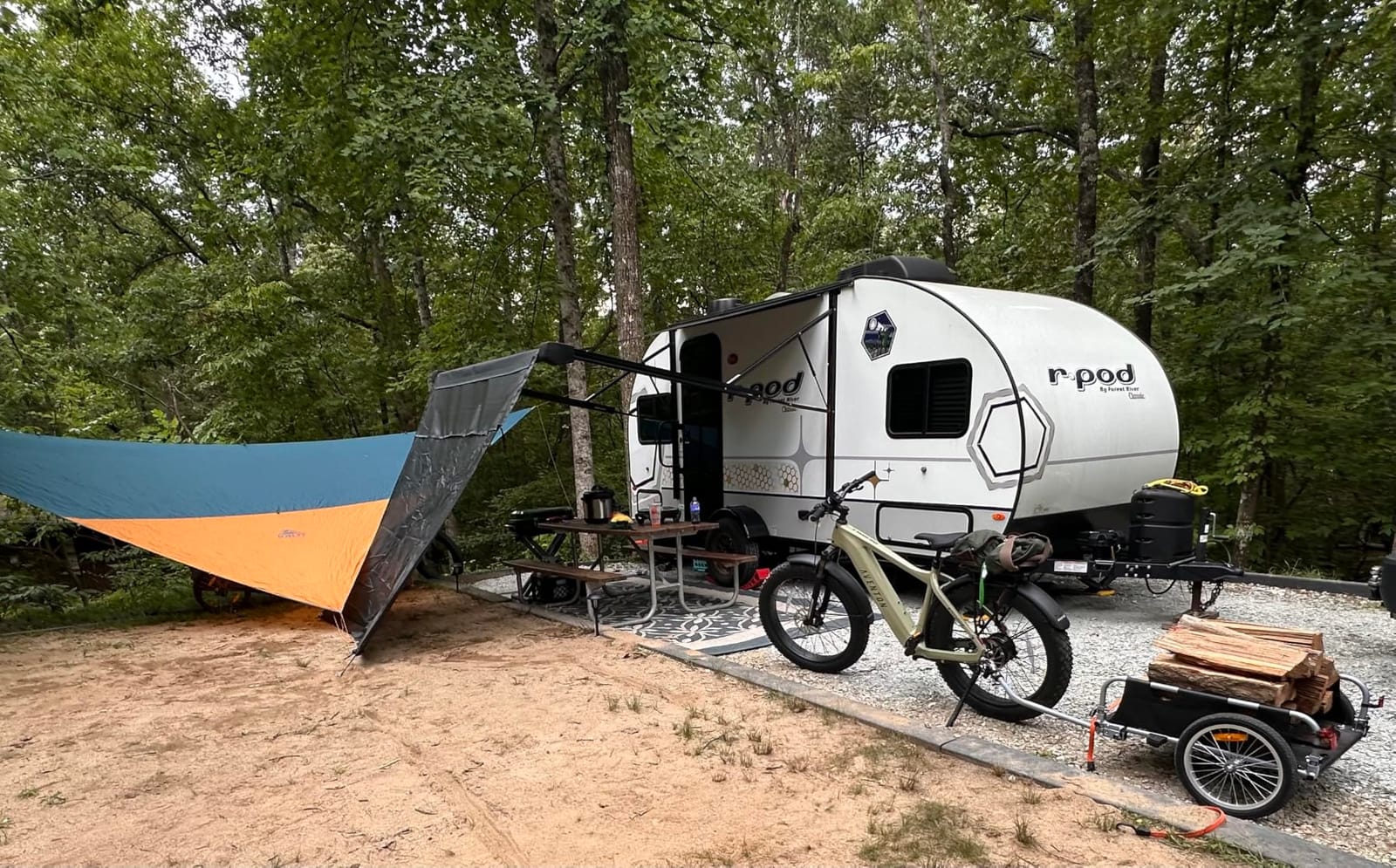 VEVOR Bike Cargo Trailer, 88/100/130/160 lbs Load Capacity, Heavy-Duty Bicycle Wagon Cart, Foldable Compact Storage with Universal Hitch customer photo 2