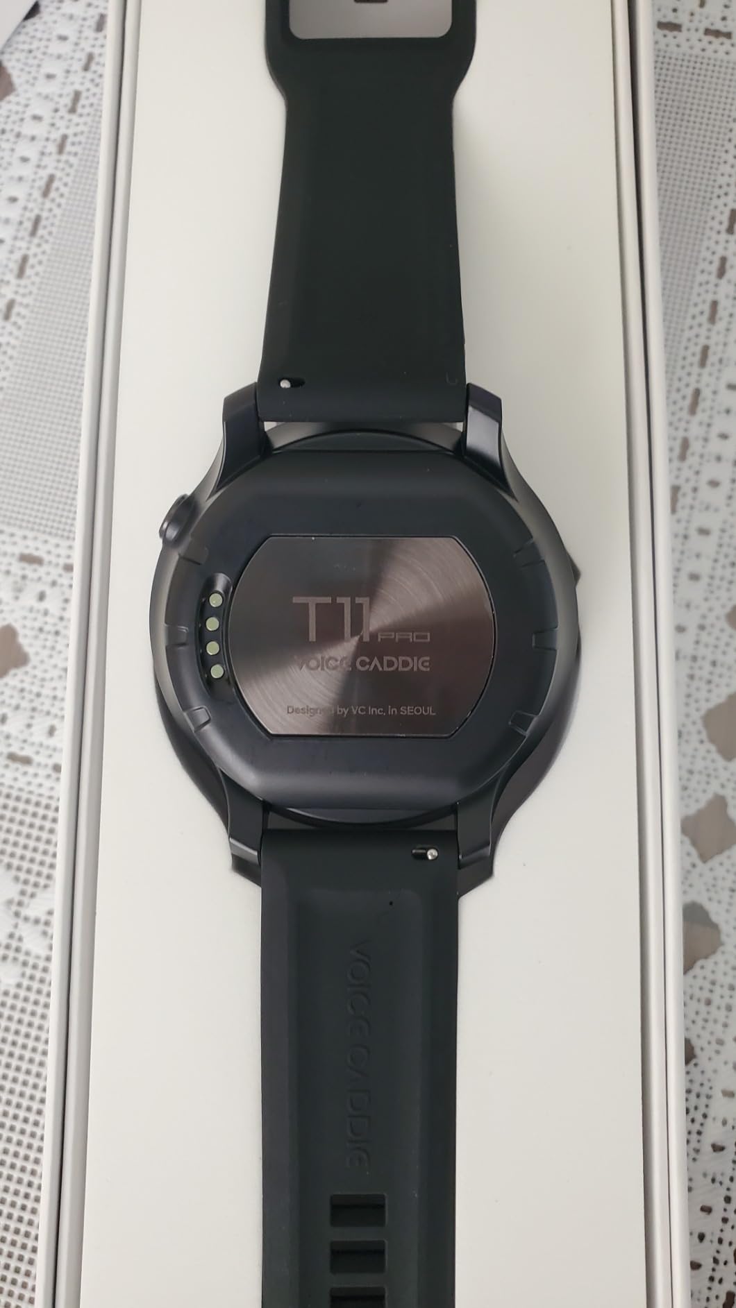Voice Caddie T11 PRO GPS Golf Watch AMOLED Display, Green Undulation No Monthly Subscription 40k+ Preinstalled Courses w/Shot Tracking, Practice Tempo Mode, Putt View 1.3