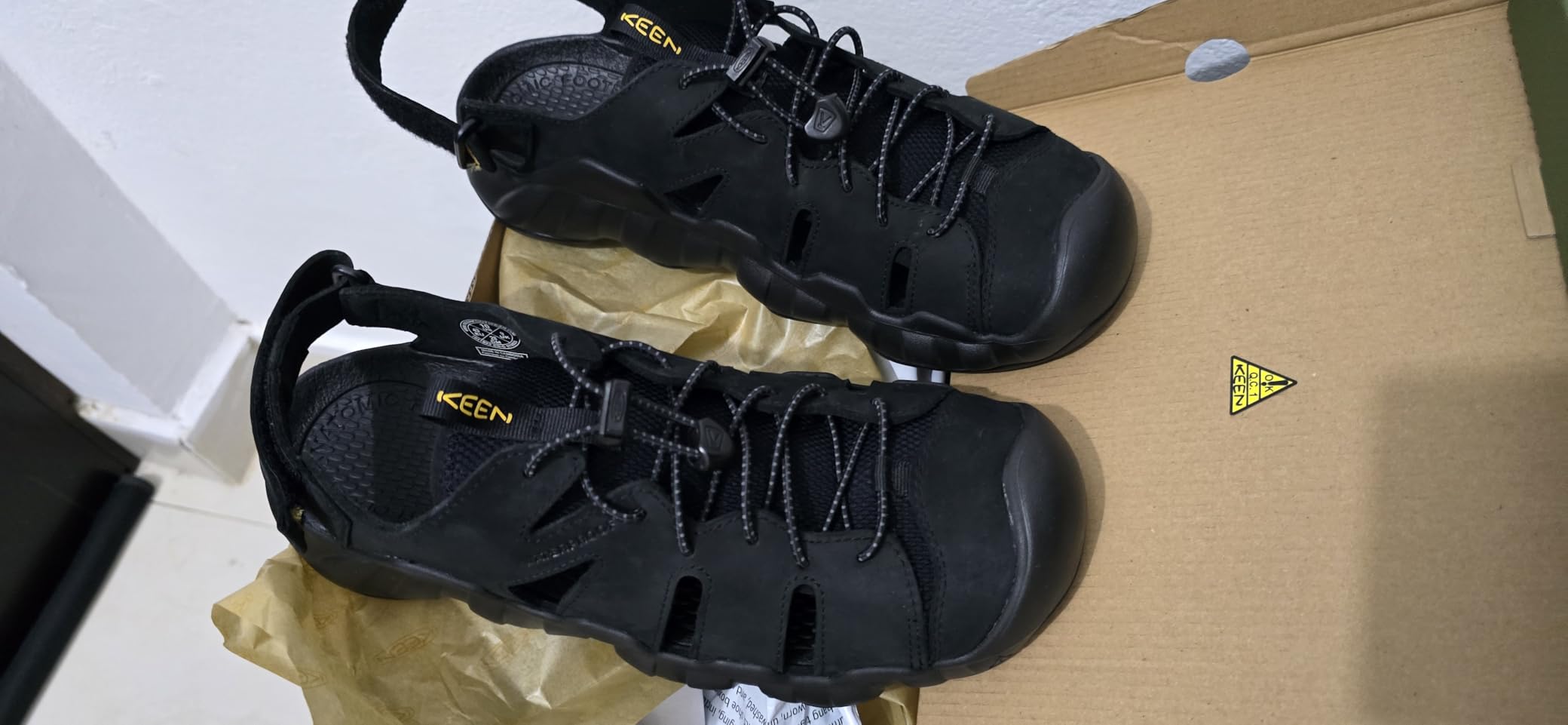 KEEN Men's Hyperport H2 Closed Toe Breathable Easy On Comfortable Hiking and Water Sandals customer photo 1