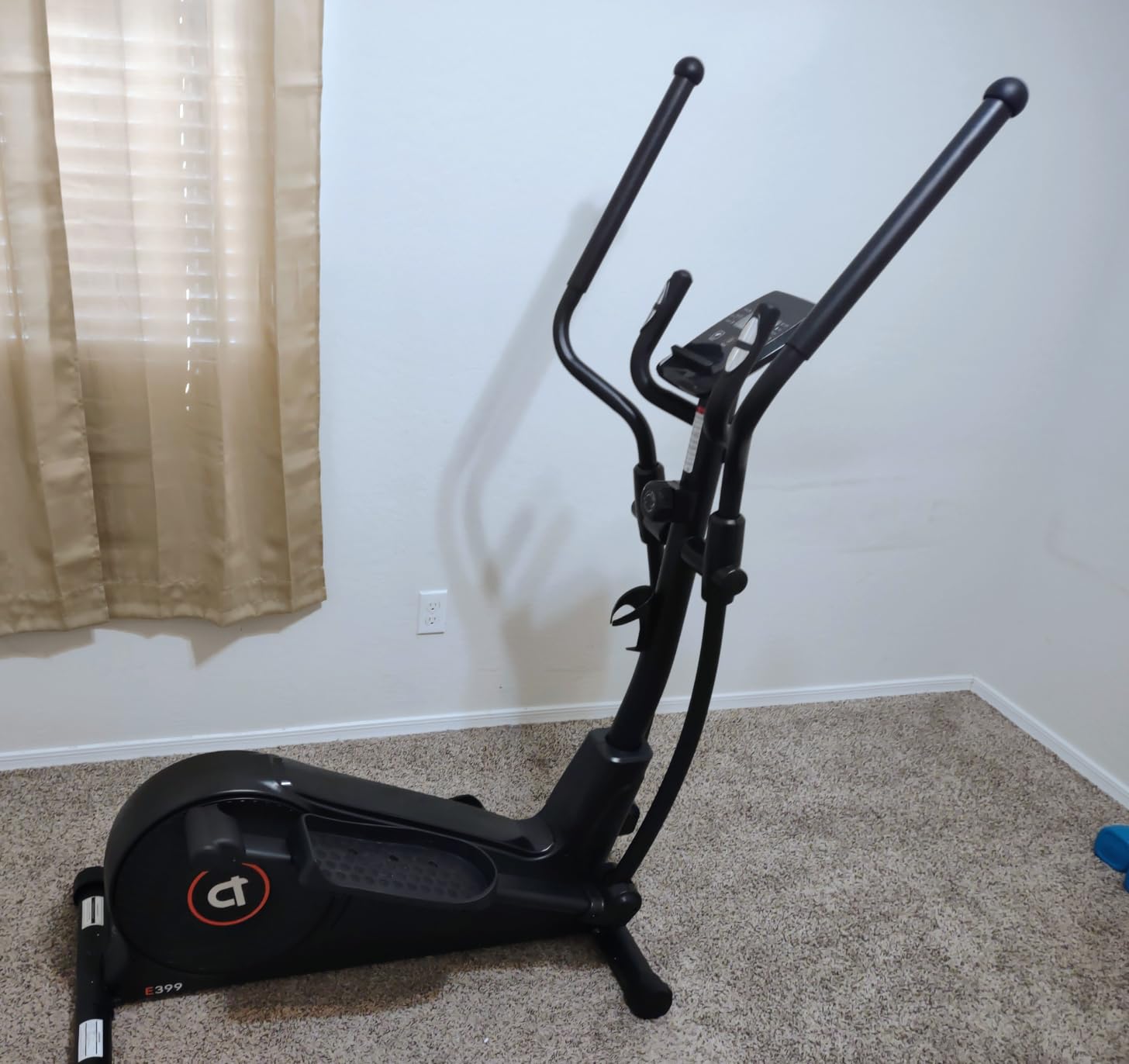 pooboo Elliptical Machine, Elliptical Exercise Machine with 16-Level Resistance&Quiet Magnetic Driving System, Elliptical Machine for Home with LCD Monitor&15.5-17IN Stride, 350LBS Weight Capacity customer photo 1