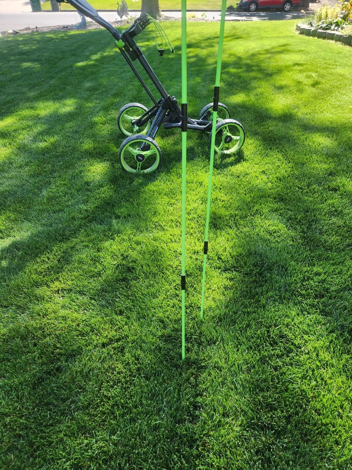 Golf Alignment Sticks 2 Pack,Golf Alignment Rods Upgraded 48