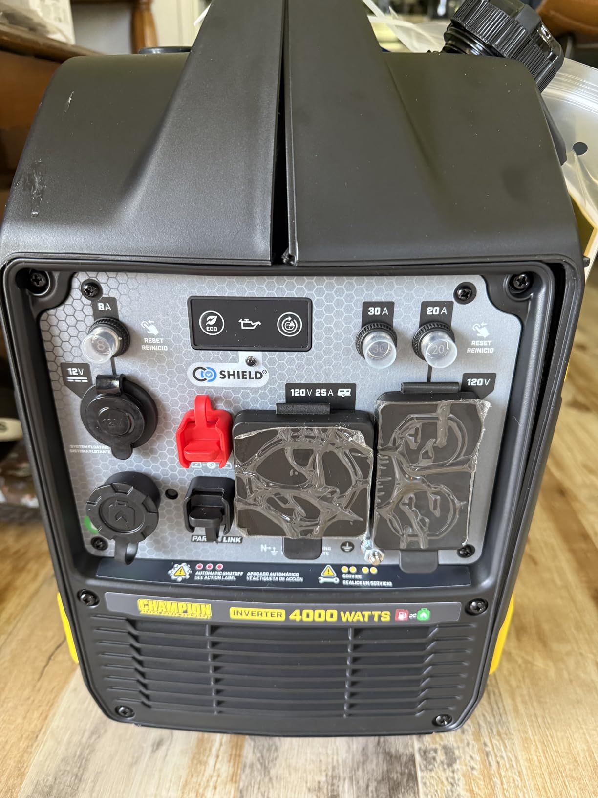 Champion Power Equipment 4000-Watt Dual Fuel RV Ready Portable Inverter Generator with Quiet Technology and Free 3-Year Warranty customer photo 2