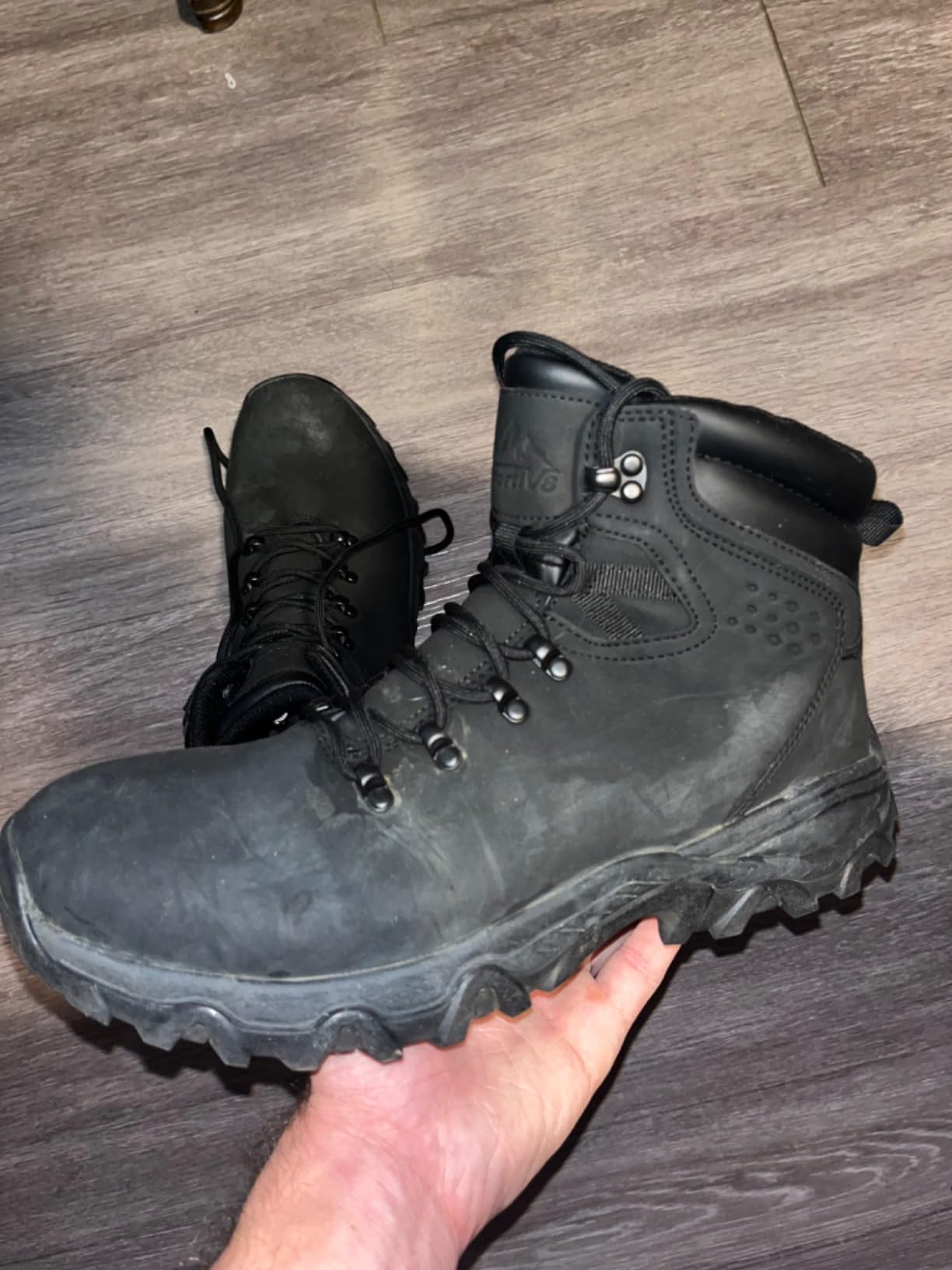 NORTIV 8 Men's Hiking Winter Insulated Snow Boots customer photo 2