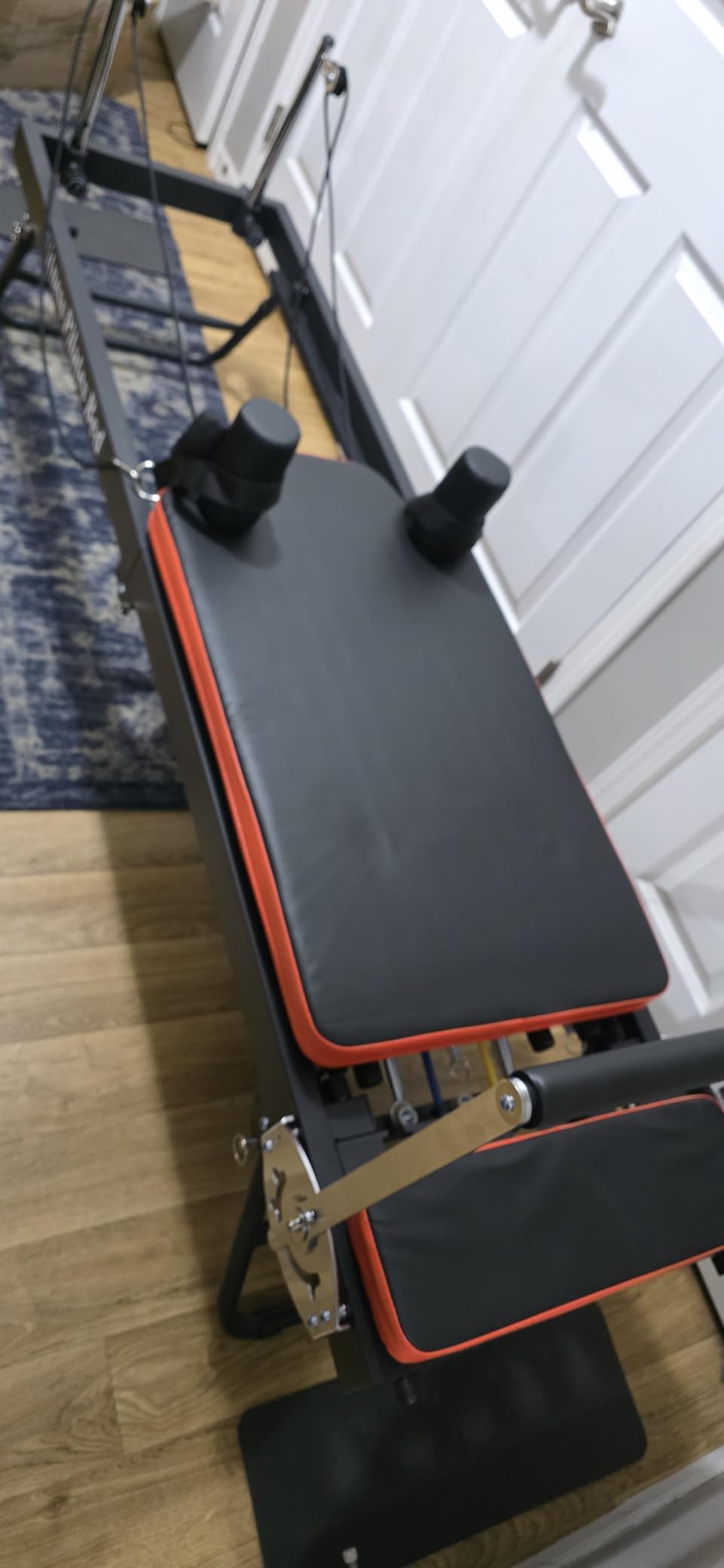 Pilates Reformer, Dpiolrcag Foldable Pilates Machine & Equipment for Home Use and Gym Workout, Suitable for Advanced and Beginners Users, Up to 250 lbs Weight Capacity customer photo 1