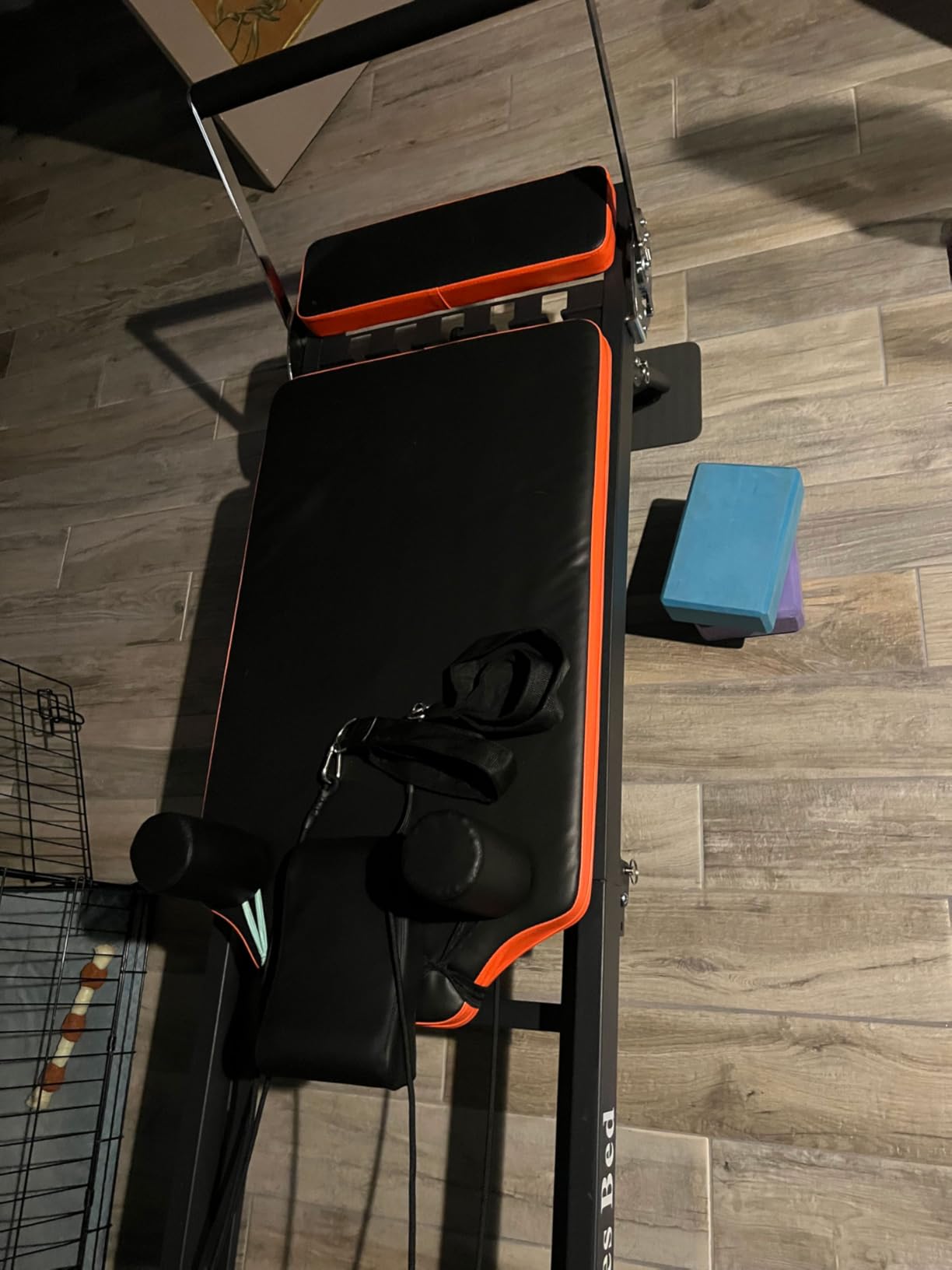 Pilates Reformer, Dpiolrcag Foldable Pilates Machine & Equipment for Home Use and Gym Workout, Suitable for Advanced and Beginners Users, Up to 250 lbs Weight Capacity customer photo 2