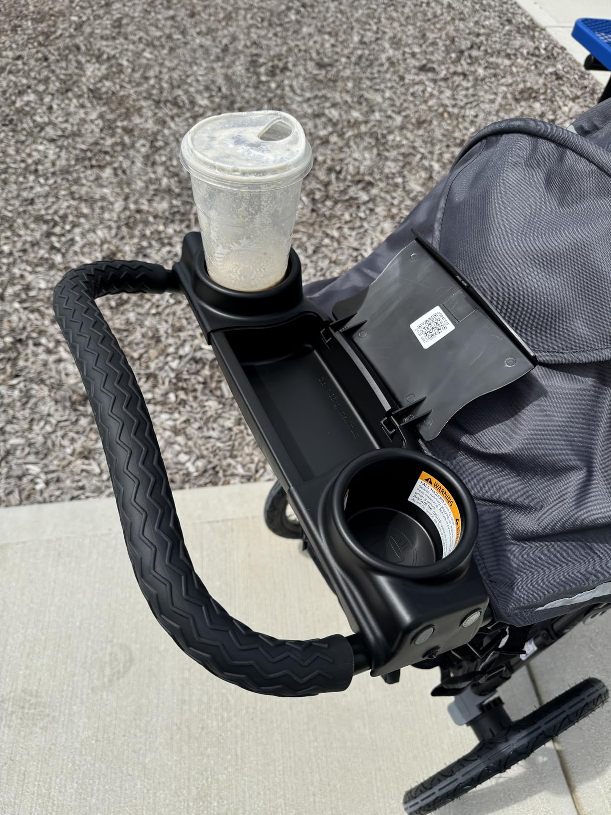 Baby Trend Expedition Zero Flat Jogger with LED Lights, Dash Grey customer photo 2