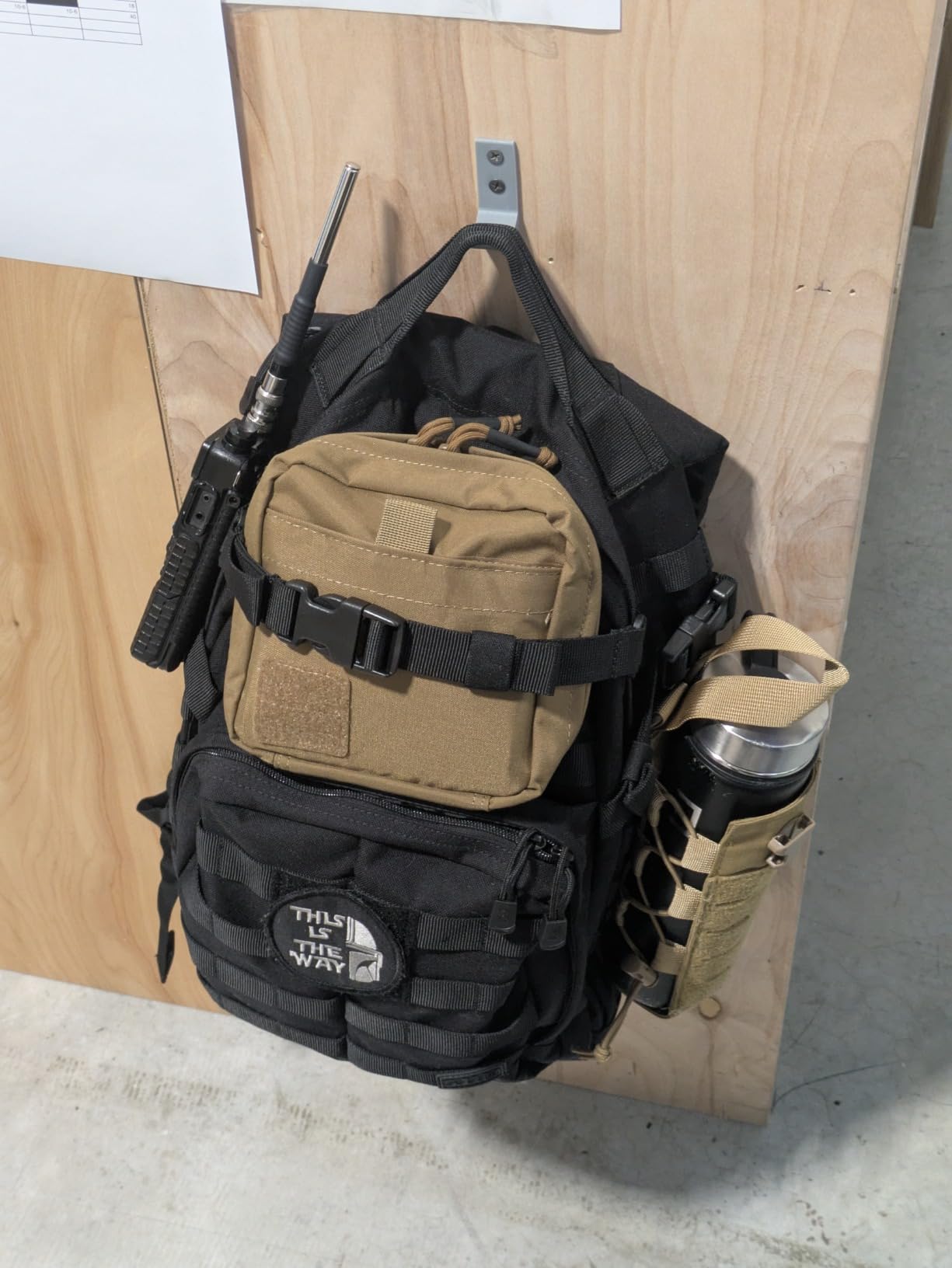 5.11 Tactical Rush 12 2.0 Tactical Backpack 24L Molle Laptop, Duty Tech Bag | Style 56561ABR, 24L Military Survival Pack, Laptop Compartment, Hydration Ready, 1050D Nylon customer photo 2