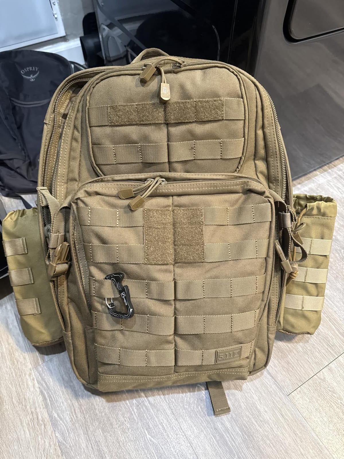 5.11 Tactical Rush 24 2.0 Tactical Backpack 37L Molle Laptop, Duty Tech Bag | Style 56563ABR, 37L Military Pack, Laptop Compartment, Hydration Ready, Heavy Duty 1050D Nylon customer photo 2