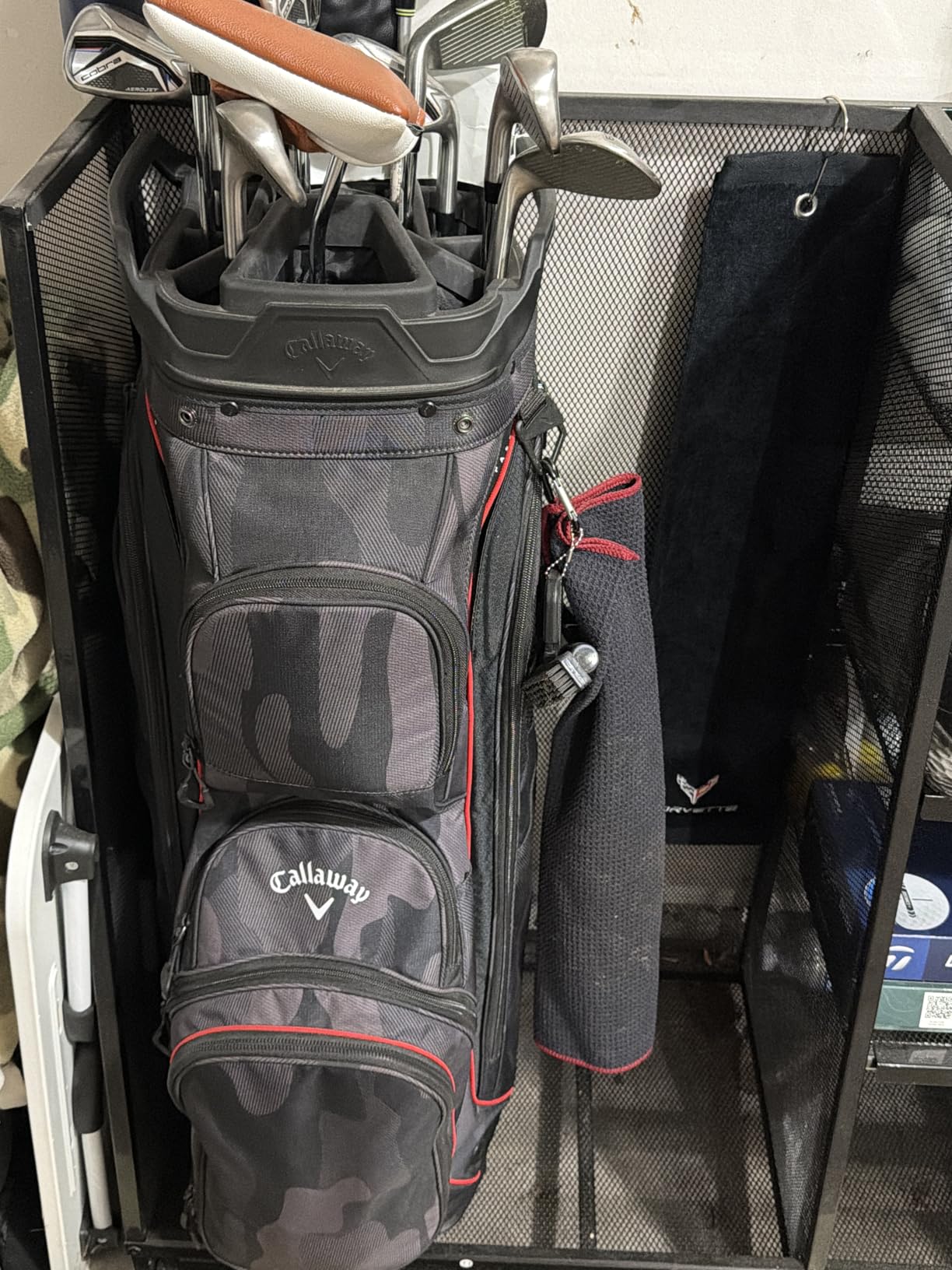 Callaway Golf ORG 14 Cart Bag (Navy/Flow Yellow) customer photo 1
