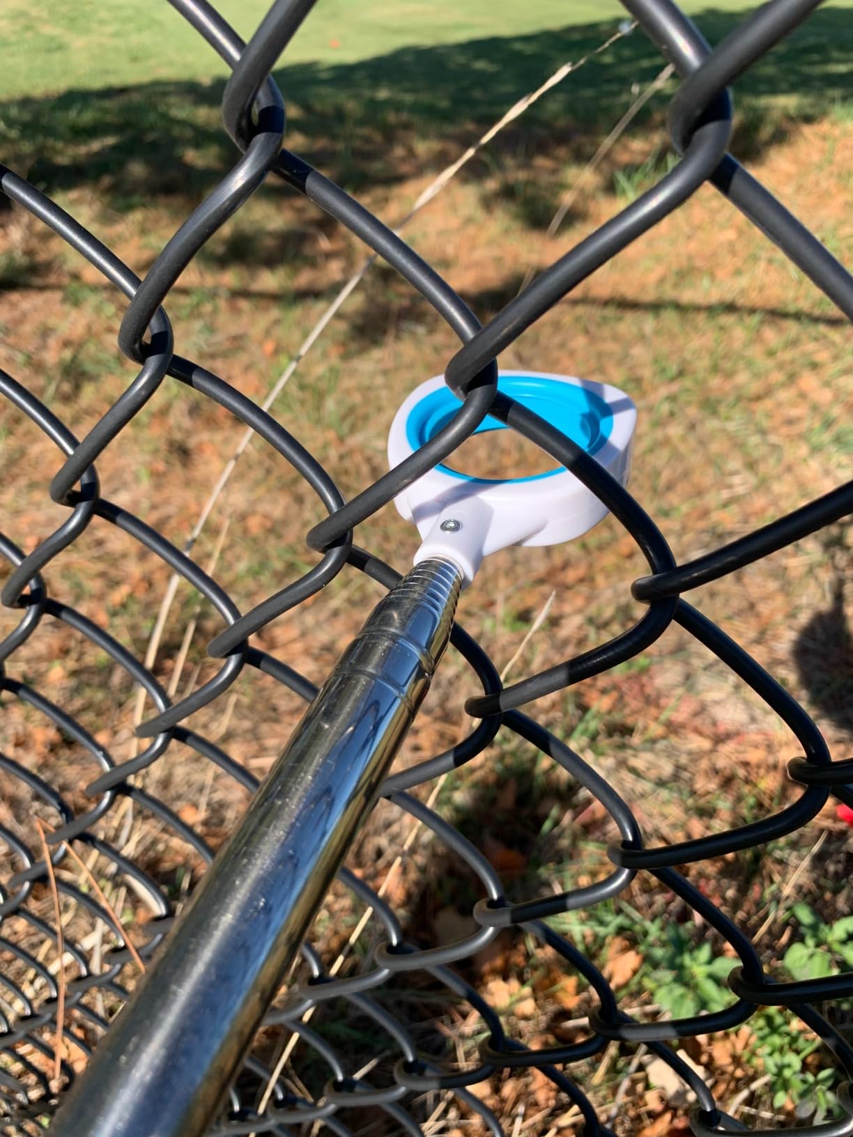 CHAMPKEY Pressure Golf Ball Retriever Performance Version - Thicken Stainless Steel Shaft with Rubber Grip Golf Retriever - Available in 9Ft / 12Ft / 14.5Ft / 16.3Ft customer photo 2