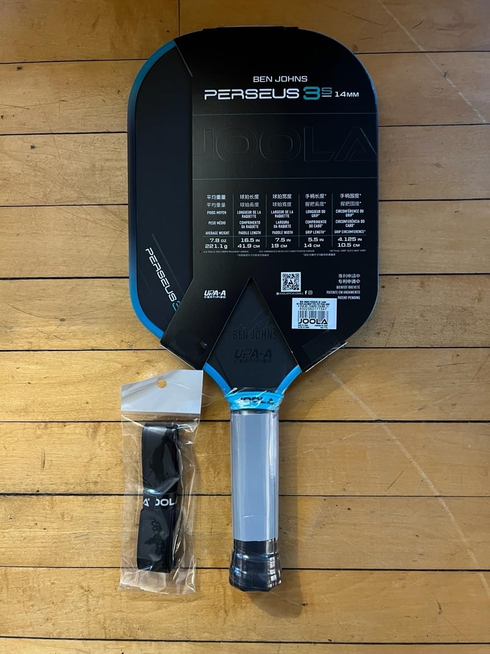 JOOLA 3S Pickleball Paddles - Raw Carbon Fiber Surface for Power & Spin, Elongated, Wide Body & Aero Curve Designs - UPA-A Certified customer photo 2