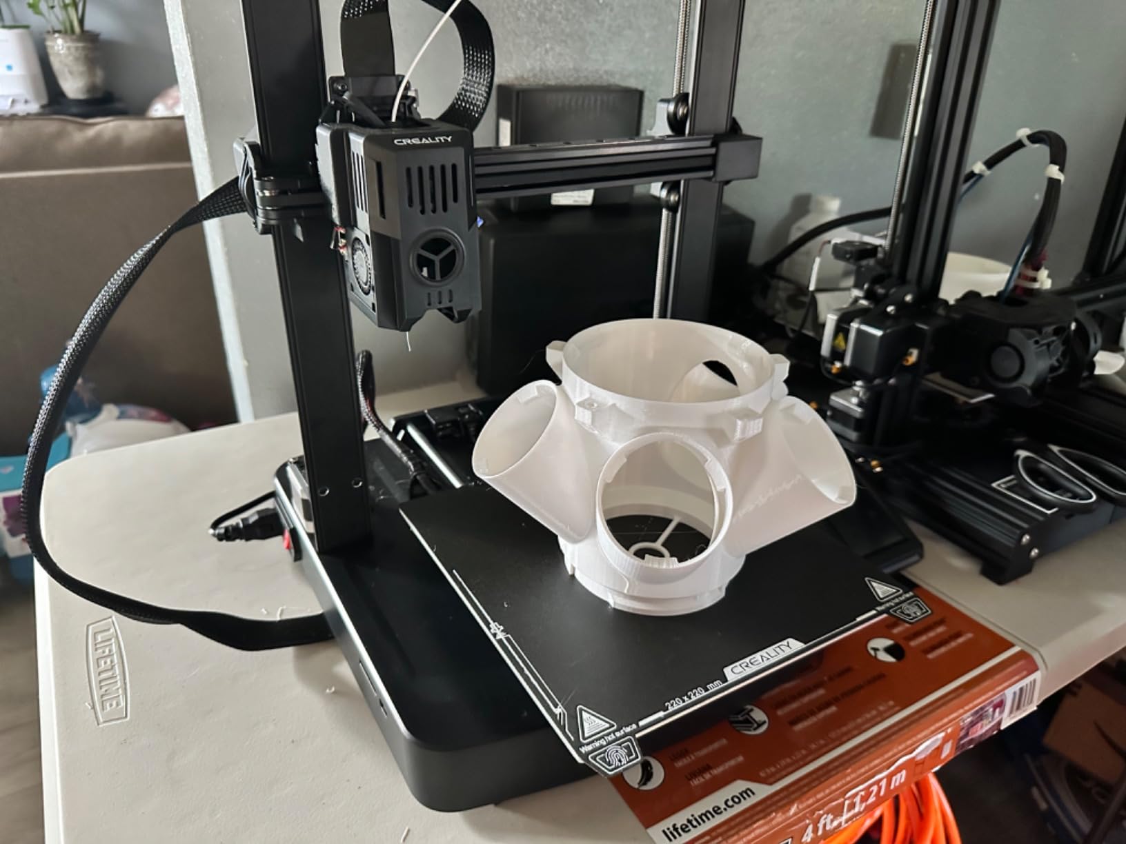 Creality Ender 3 V3 SE Beginner-Friendly 3D Printer with Auto Leveling | 250mm/s Printing Speed, Sprite Direct Drive Extruder, Dual Z-Axis, Auto Filament Loading, Easy Assembly customer photo 1