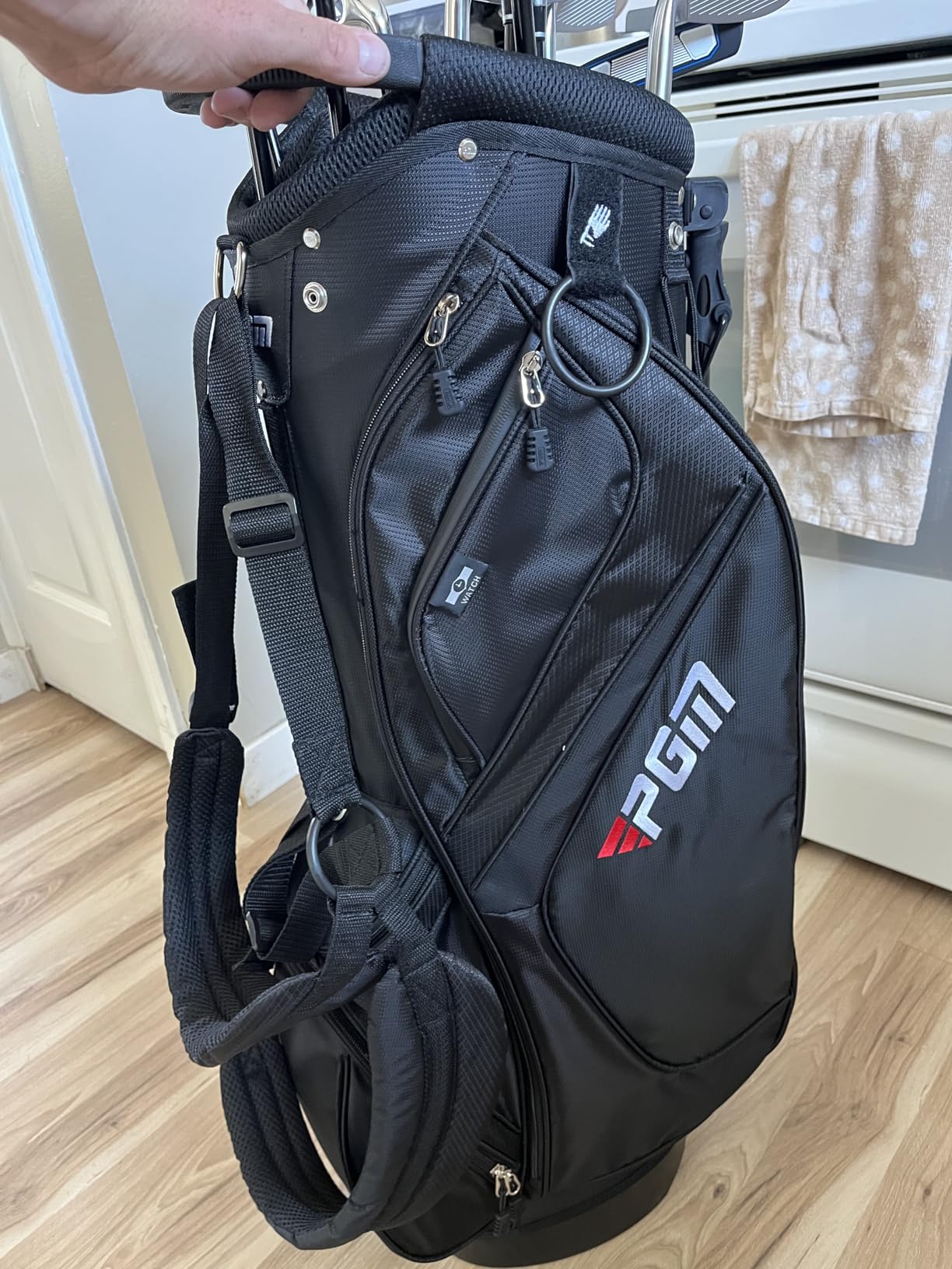 PGM 12/15 Pieces Men's Complete Golf Club Set for Right Handed | Easy Launch & Forgiveness with 460cc Driver, Woods, Hybrid, Irons, Putter & Bag - Ideal for Beginners - Standard/Tall Sizes customer photo 2