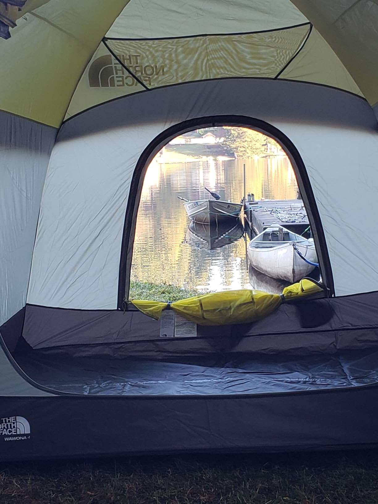 The North Face Wawona 4 Tent | Four-Person Camping Tent, Water Repellent, Spacious & Easy to Set Up, Attached Vestibule Area customer photo 2