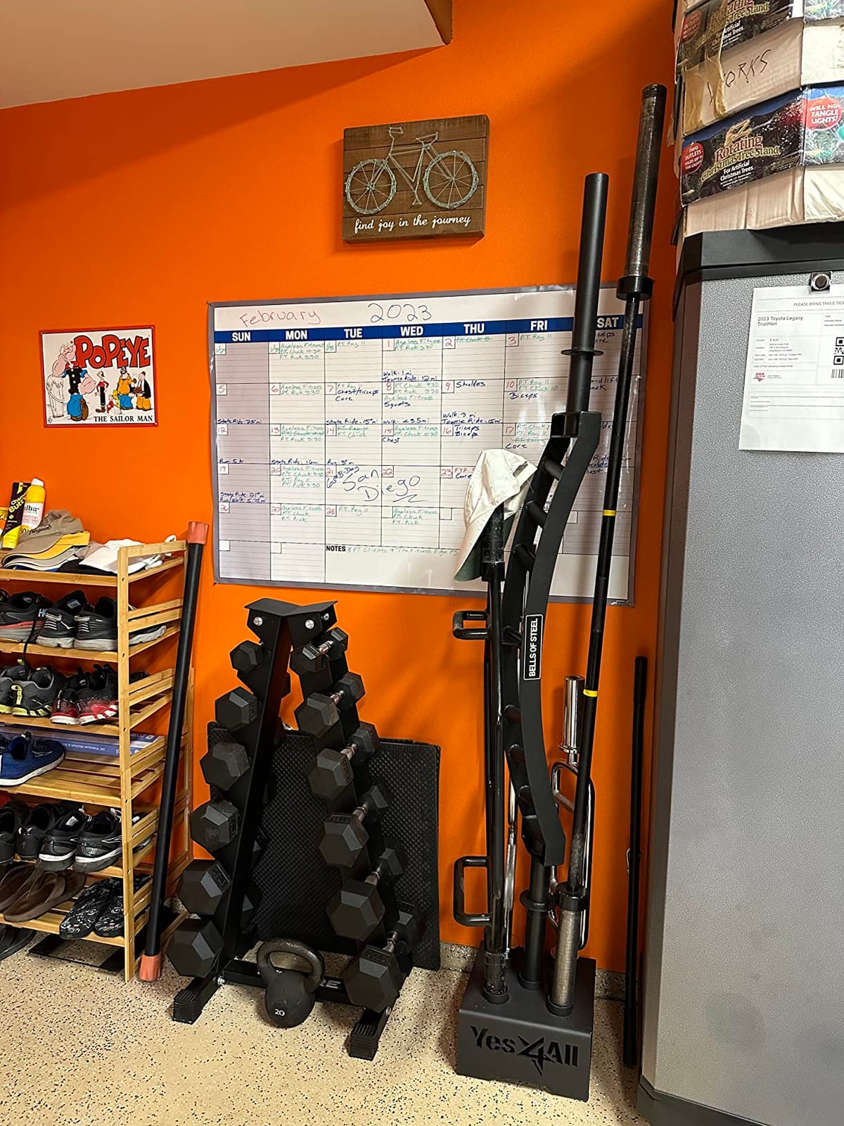 Arch Nemesis Swiss Bar Bells of Steel - Multi Grip Cambered Olympic Design customer photo 1