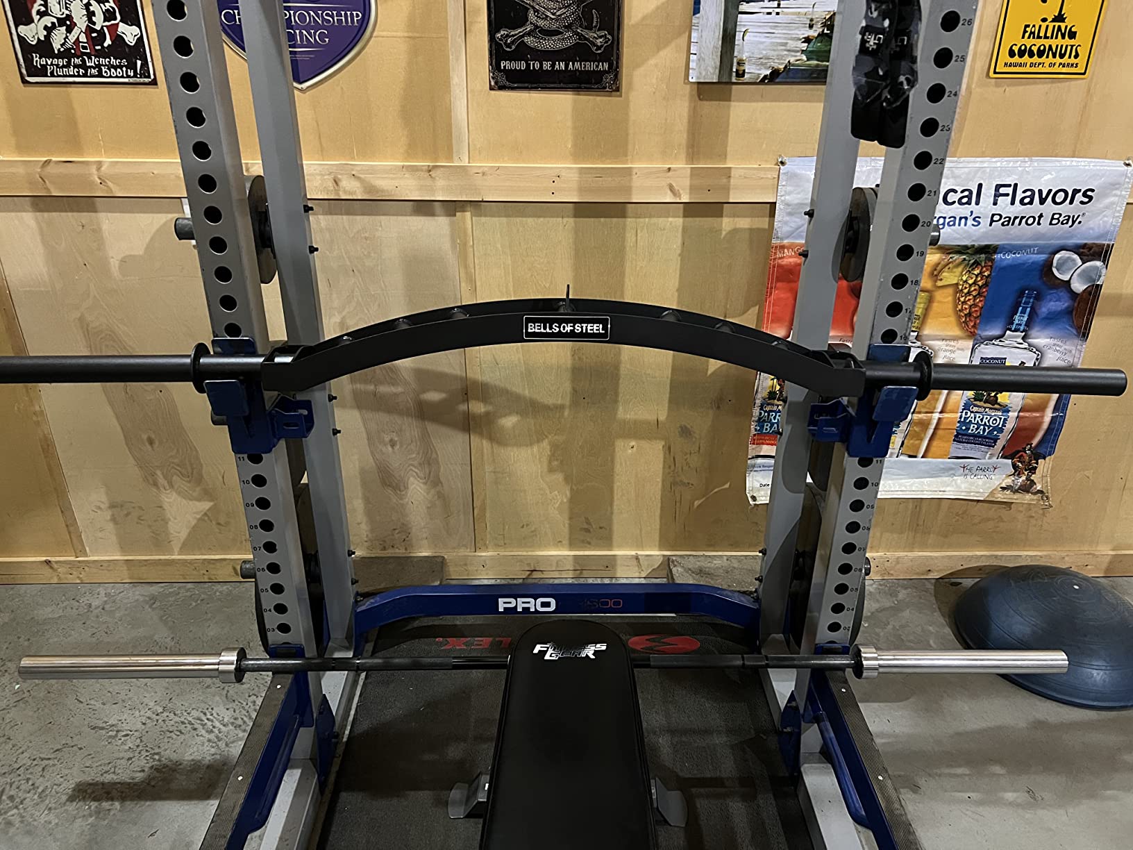 Arch Nemesis Swiss Bar Bells of Steel - Multi Grip Cambered Olympic Design customer photo 2