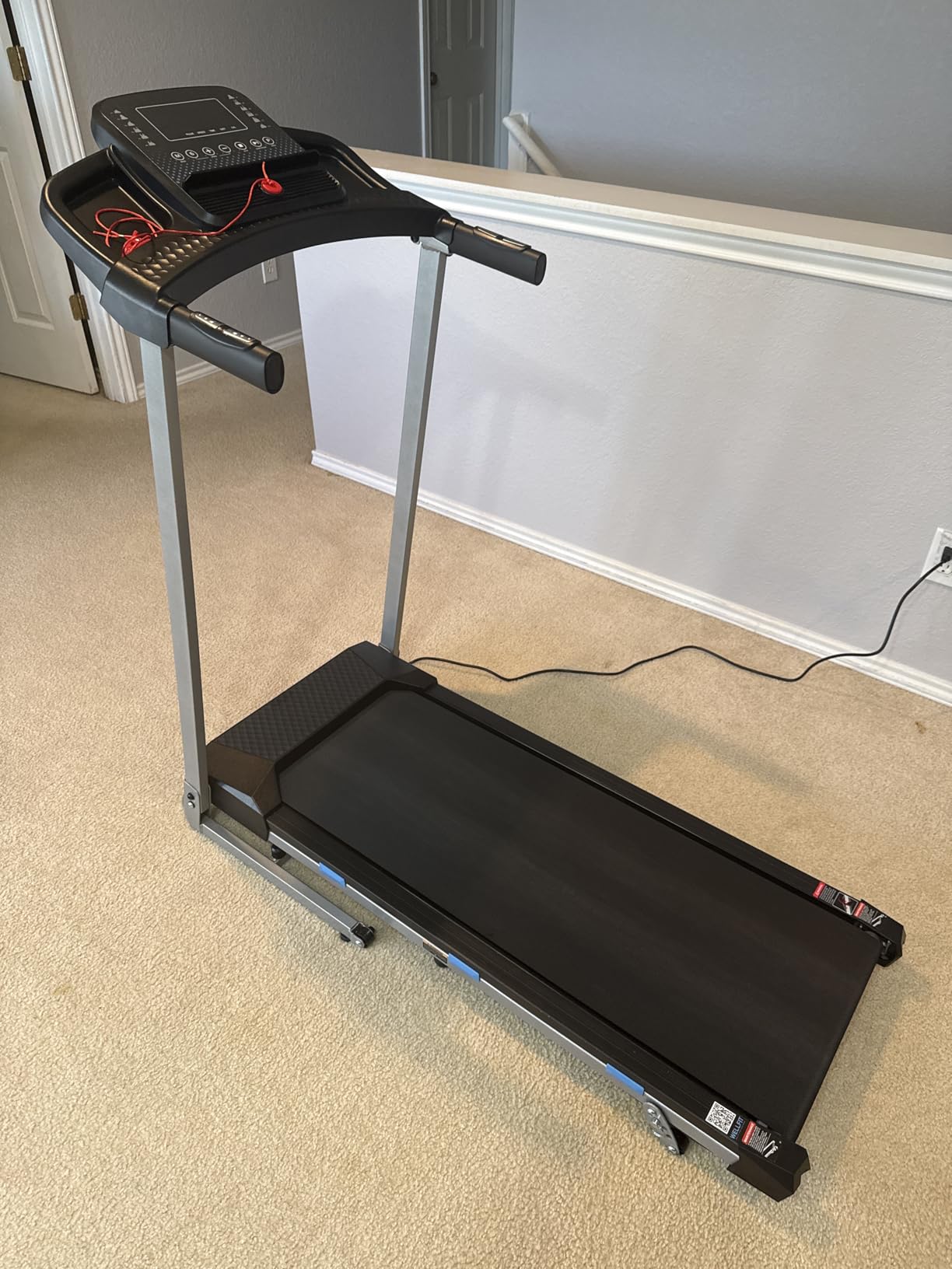 Cardirun Foldable Treadmills for Home with 10% Incline, 400 LBS Capacity | 3.5HP Quiet Running Treadmill, 40