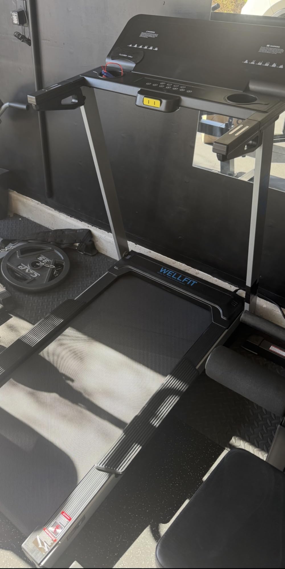 Treadmill for Home, 2 Level Incline Heavy Duty Treadmills | 450 lbs Capacity, 4.0 HP, 10 MPH, 20