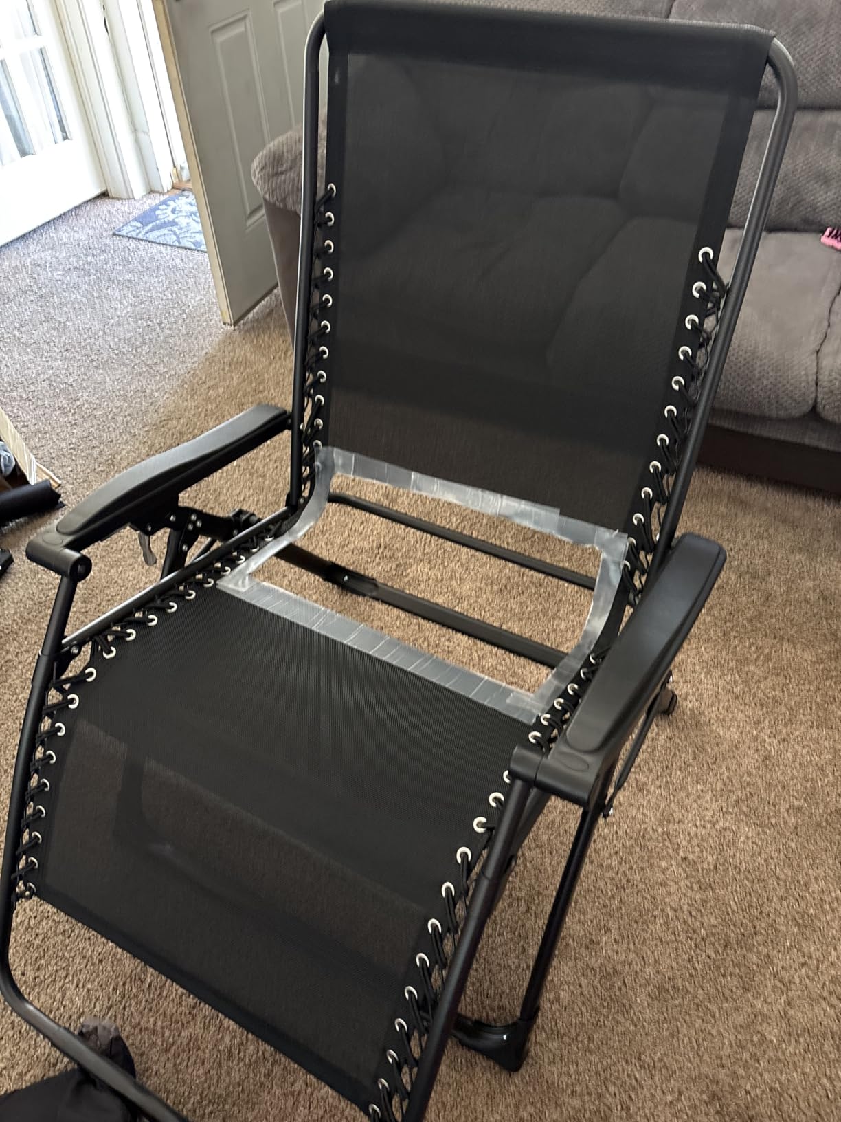 Suteck Oversized Zero Gravity Chair, 33In XXL Outdoor Recliner customer photo 1