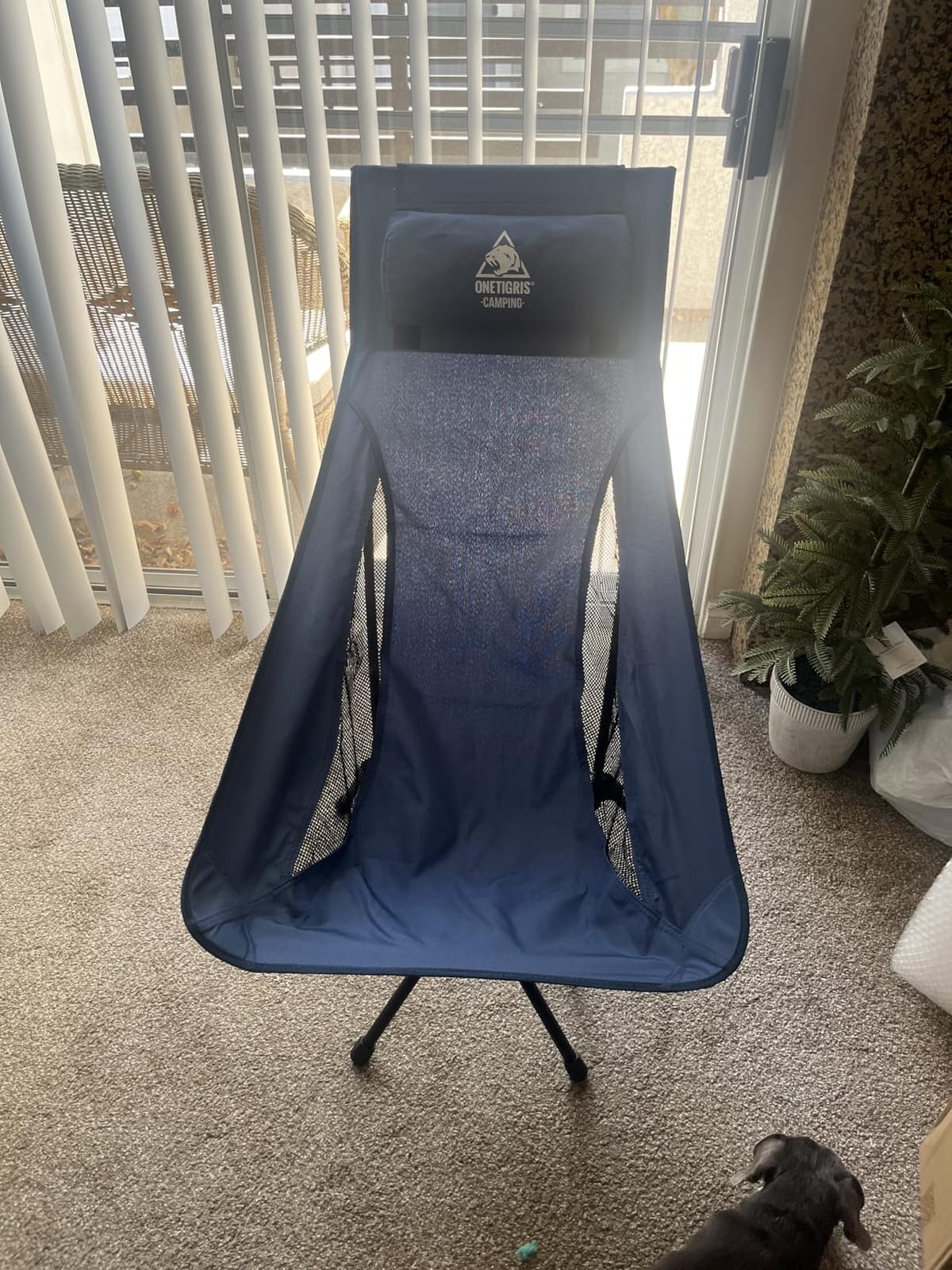 ONETIGRIS Tigerblade High Back Camping Chair with Pillow Design, Comfortable Widened Seat Folding Chair customer photo 1