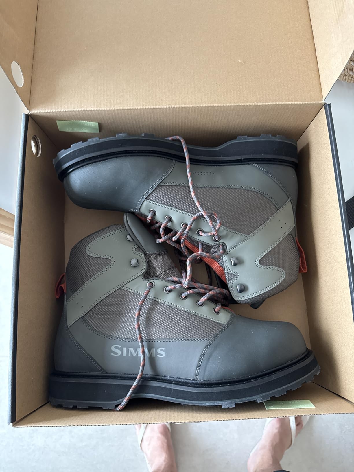 Simms Men's Tributary Boot - Felt customer photo 1