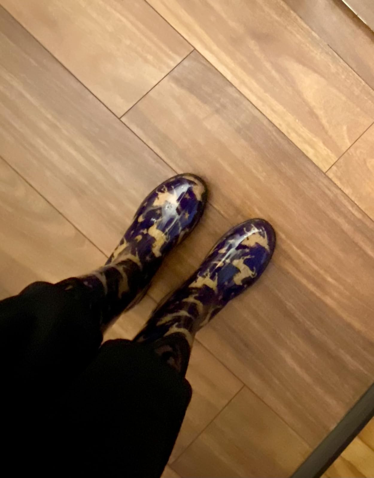 Waterproof Garden Rain Boots for Women - Cute MidCalf Boots customer photo 2
