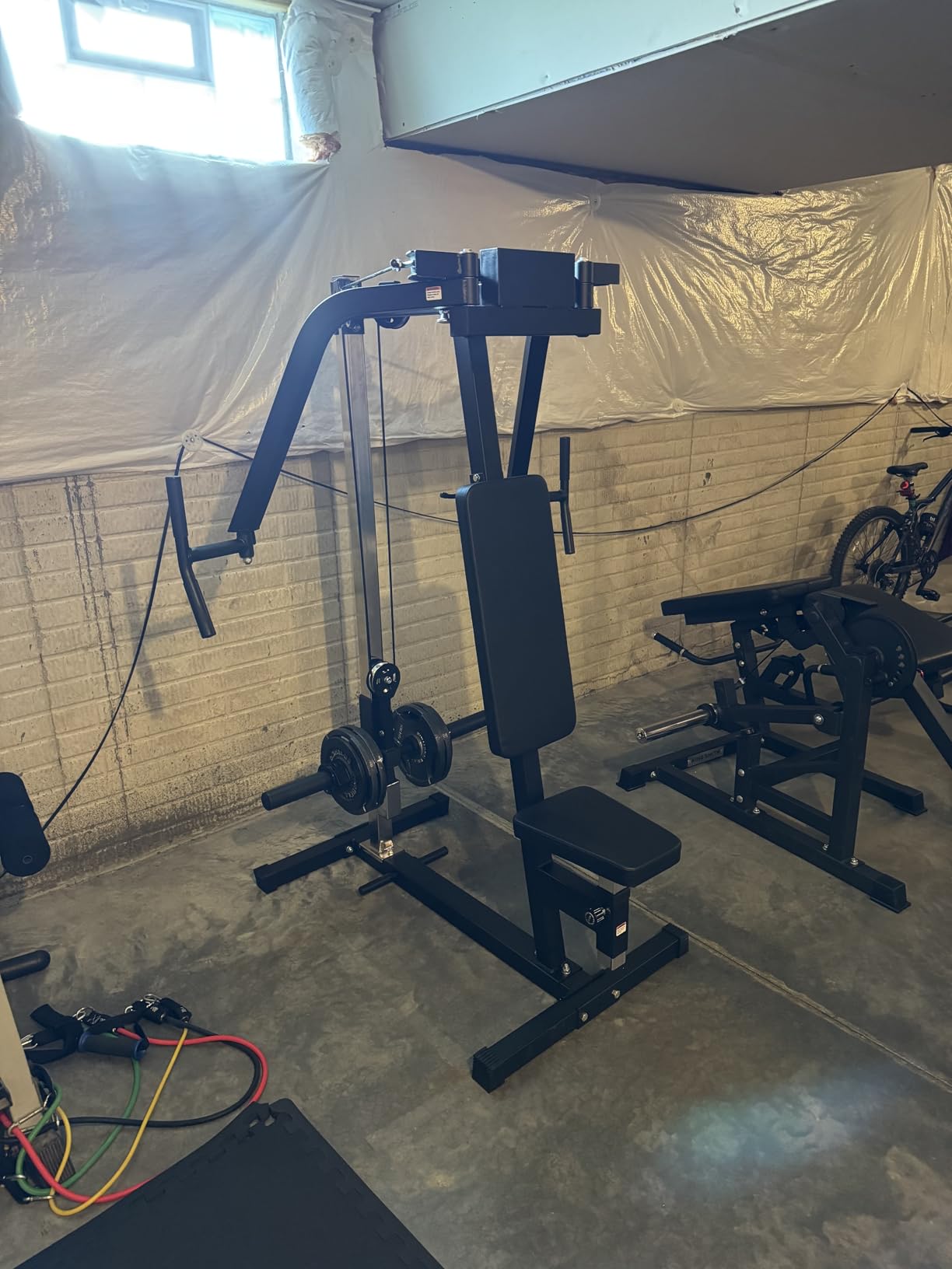 Mikolo Chest Fly Machine, PEC Fly and Reverse Delt Machine, 400 lbs Upper Body Specialty Machine for Pectoral and Rear Deltoid with Band Pegs, Chest, Back, and Shoulder Training for Home Gym customer photo 1