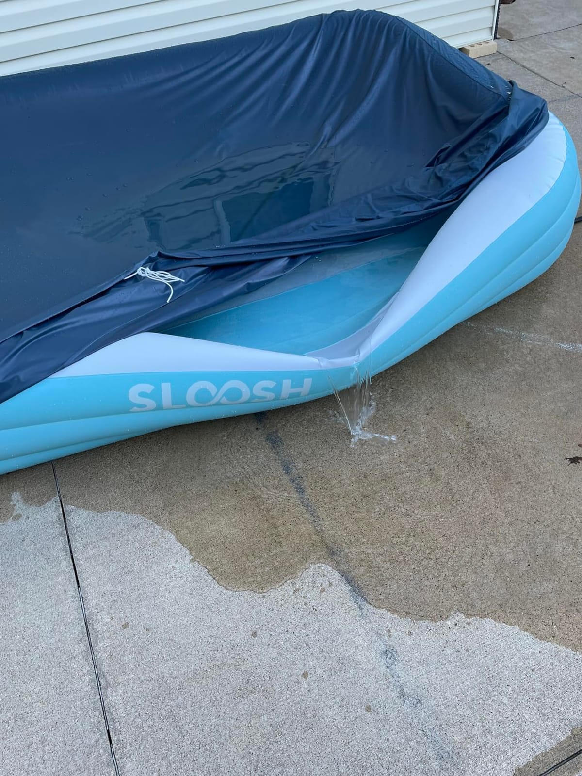 SLOOSH Inflatable Pool for Adults with Seats, 120