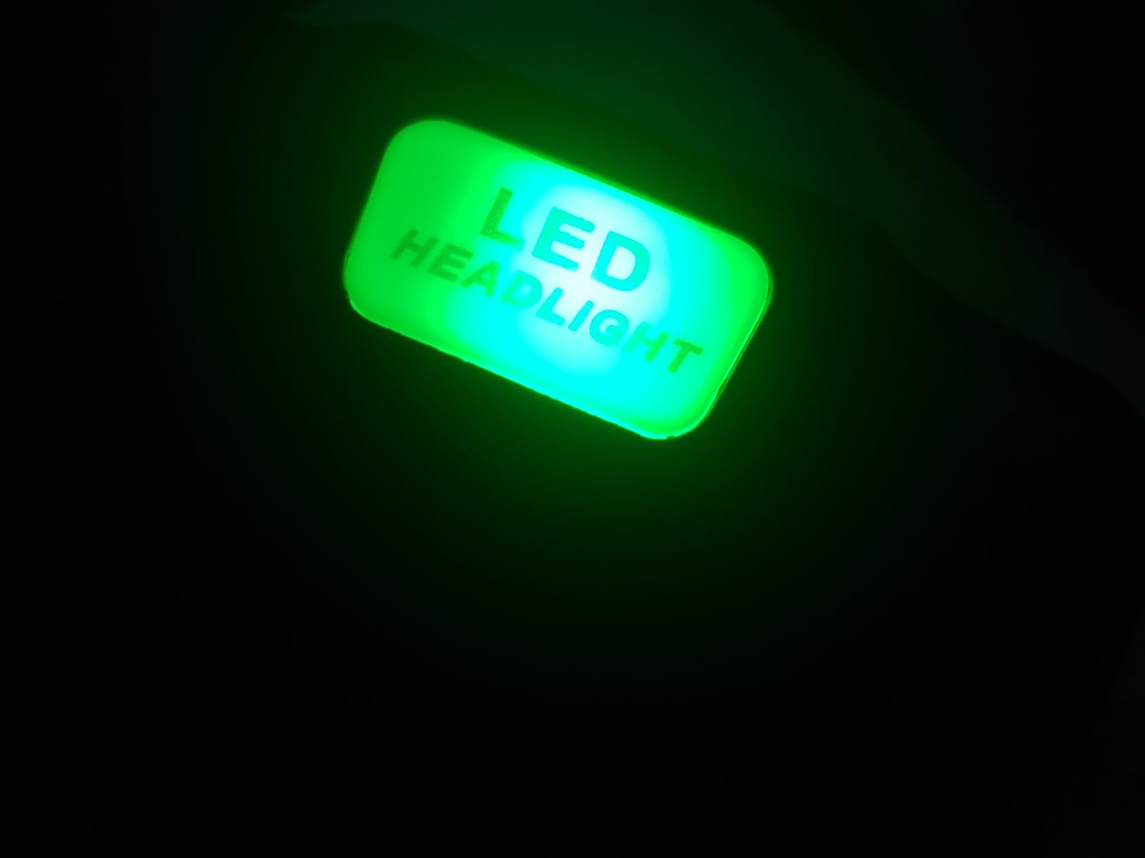 GRACETOP Greenlight Green LED Headlamp customer photo 1