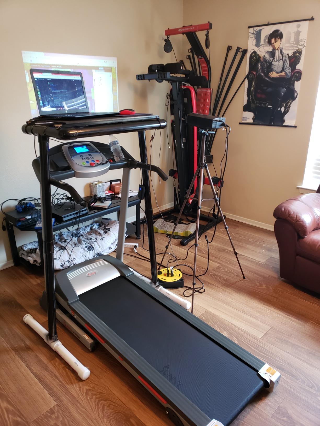 Sunny Health & Fitness Smart Wi-Fi Treadmill with Auto Incline customer photo 2