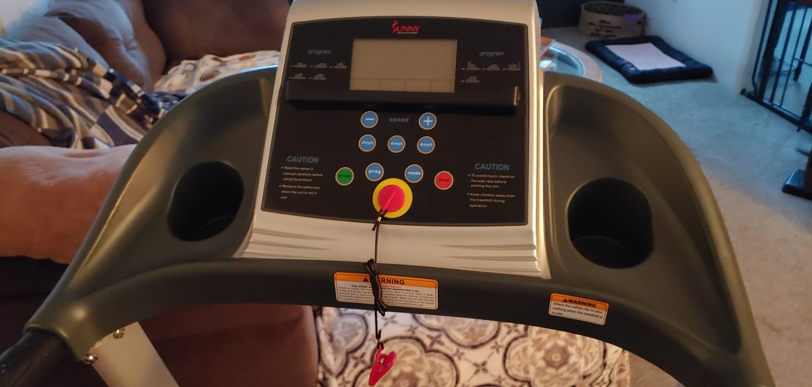 Smart Wi-Fi Treadmill w/Shock Absorption customer photo 1